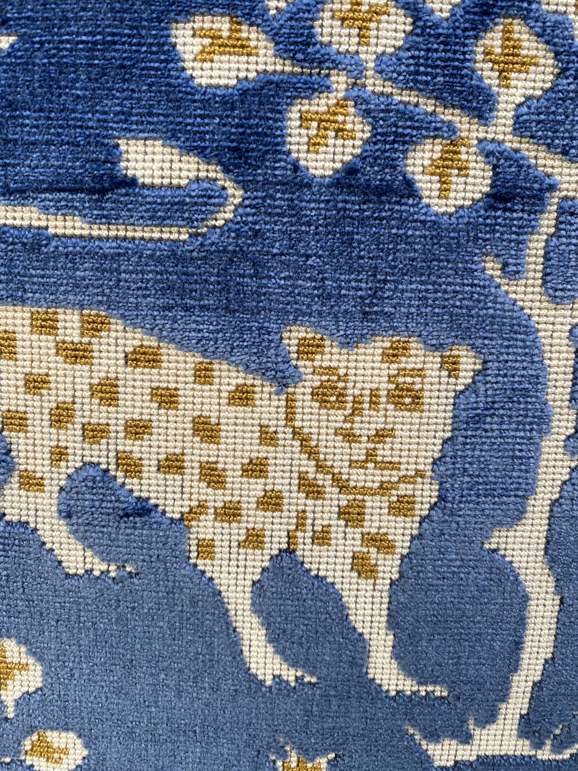 Schumacher Woodland Leopard Velvet Pillows