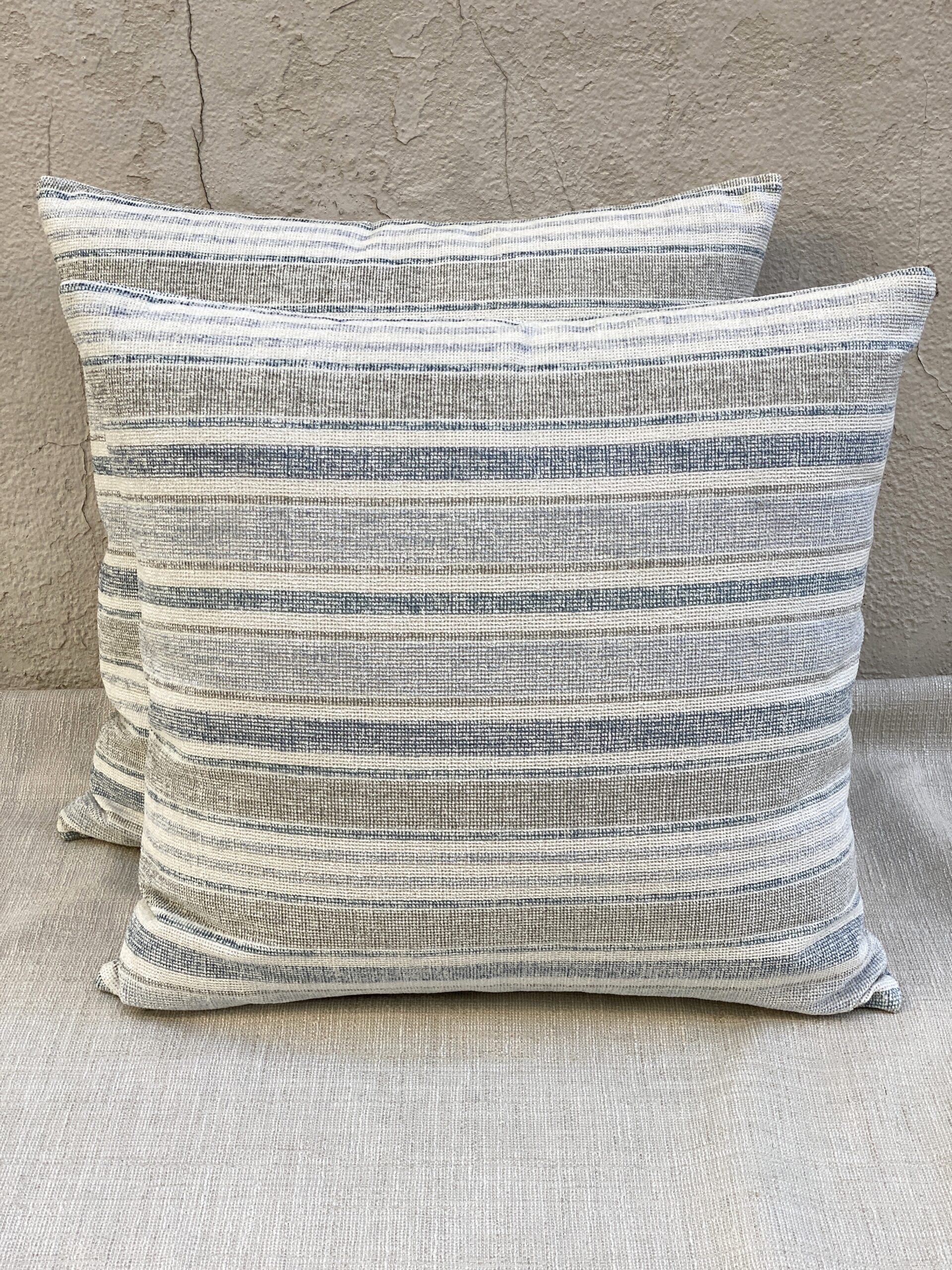 Cowtan & Tout Monroe Stripe Pillows