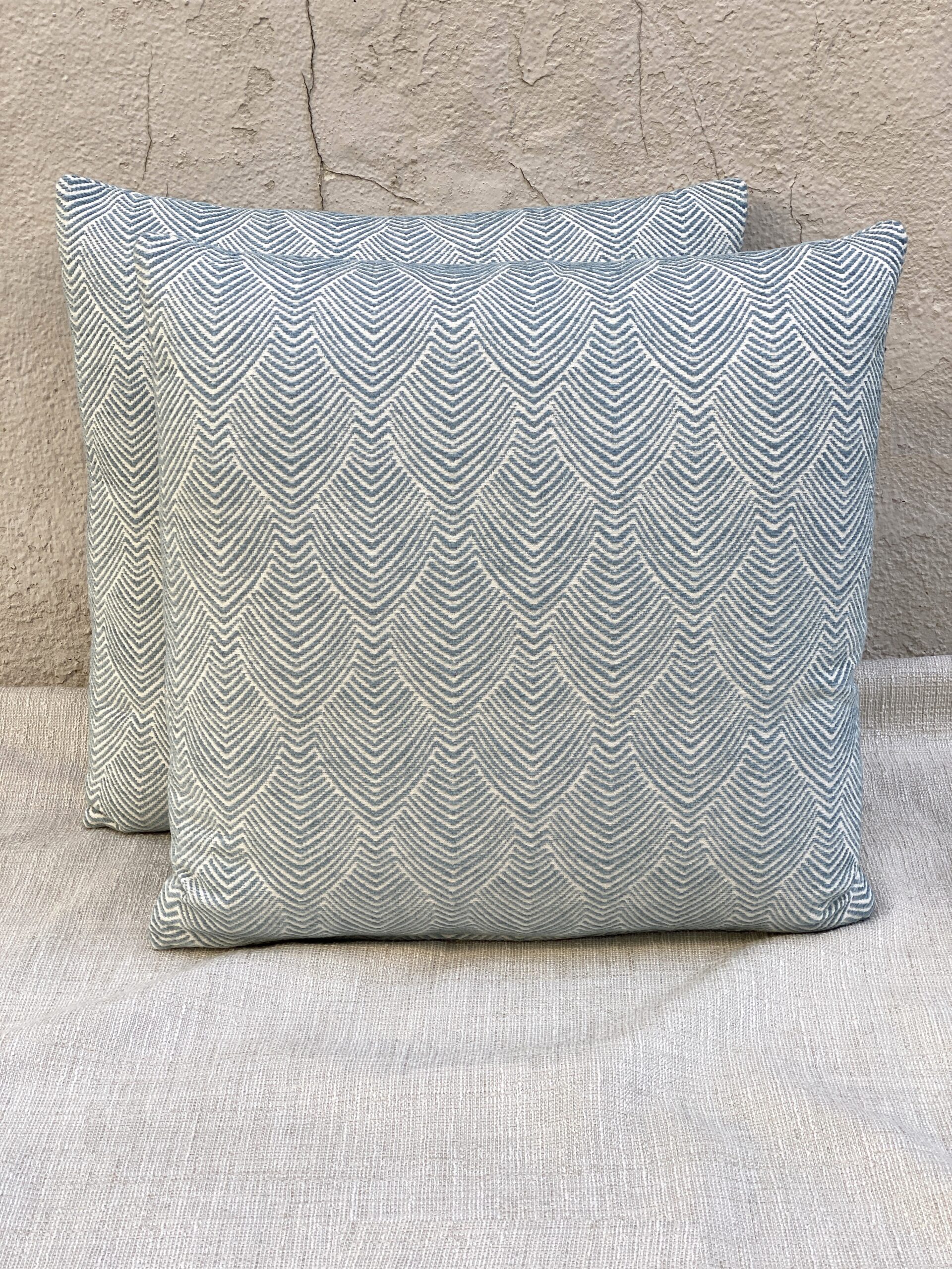 Fabricut, Deco Herringbone, Aqua