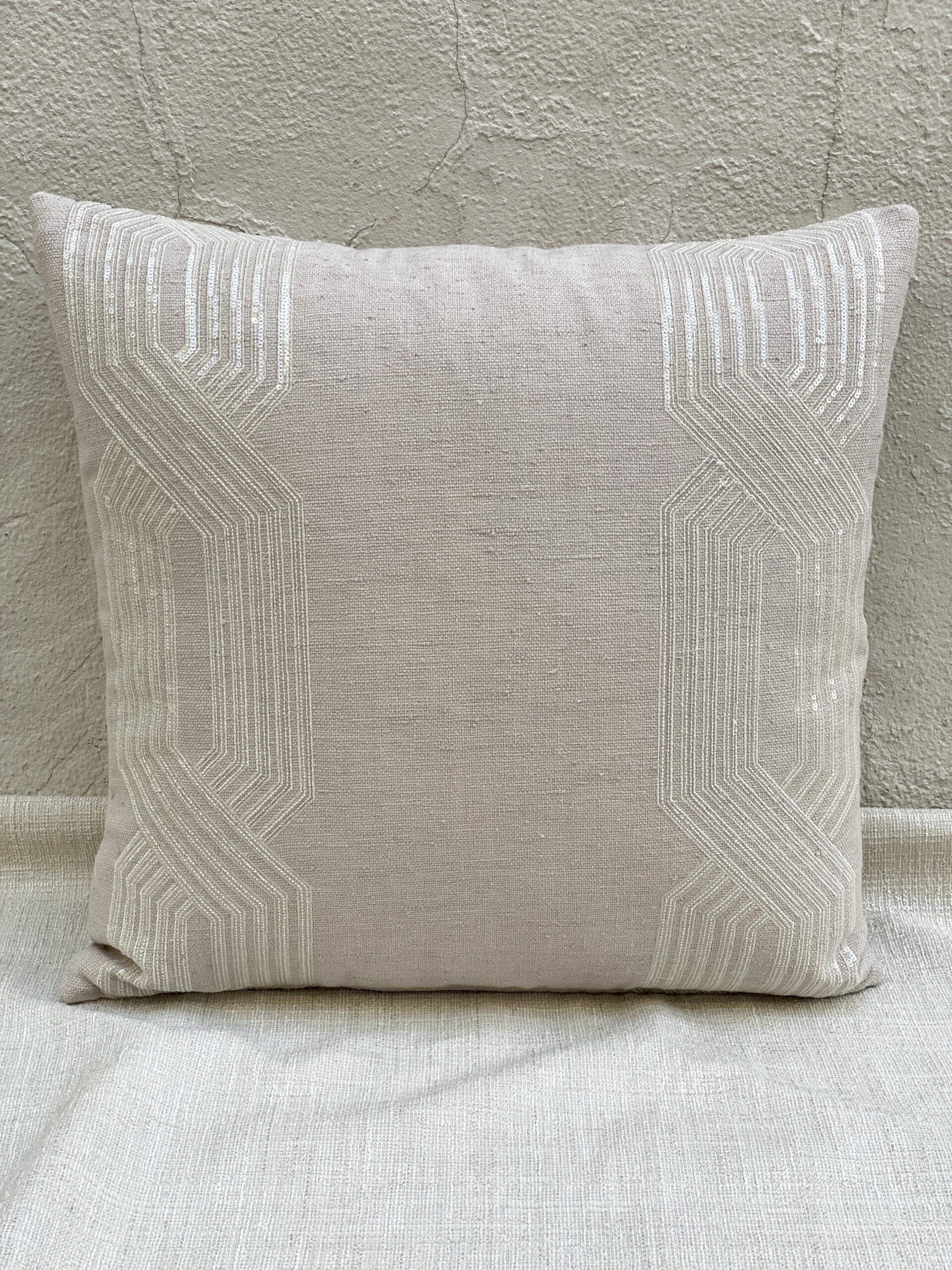 Kravet Metalwork Pillows