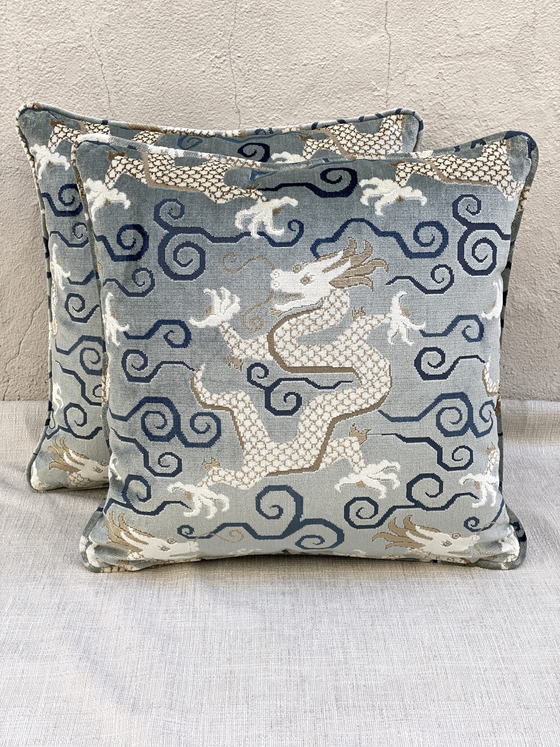 Schumacher Bixi Velvet Pillows