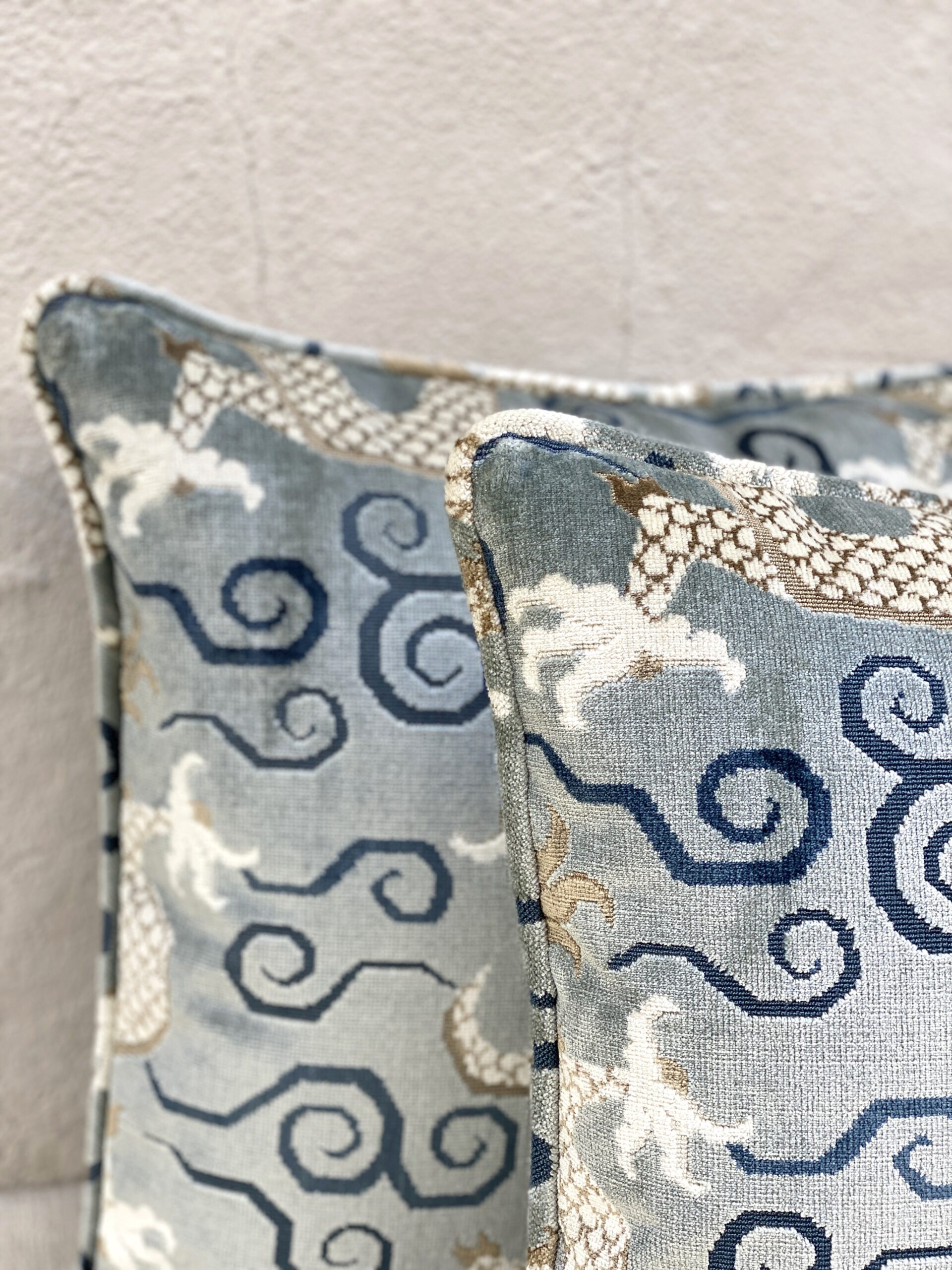Schumacher Bixi Velvet Pillows