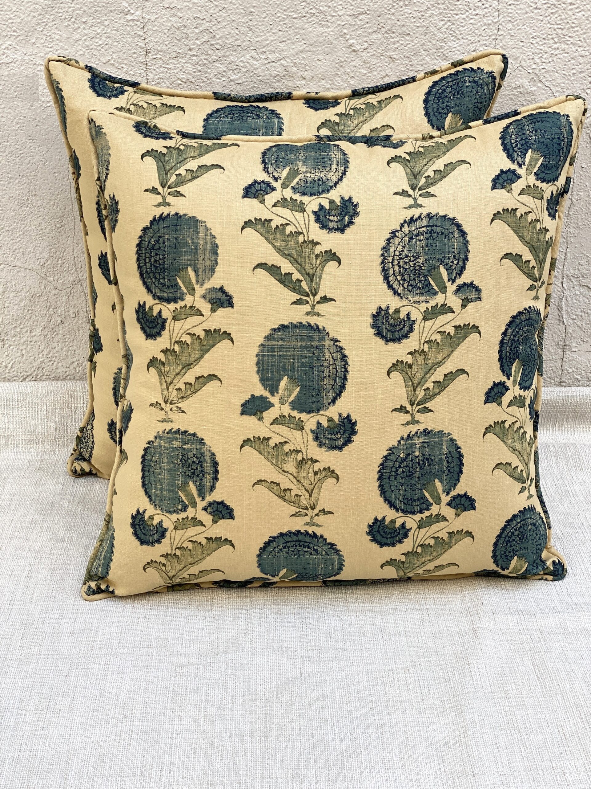 Jasper Indian Flower Pillows