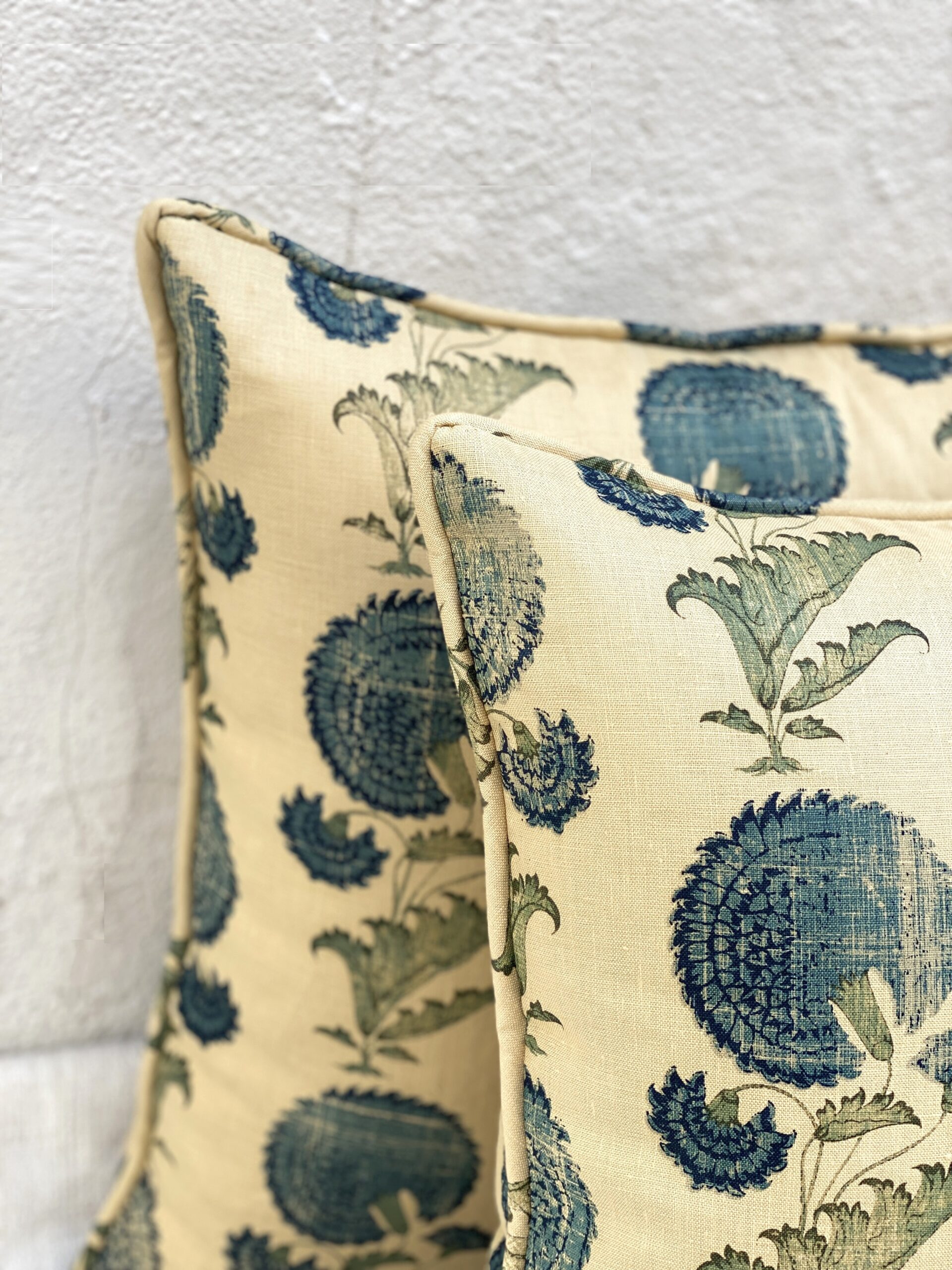 Jasper Indian Flower Pillows