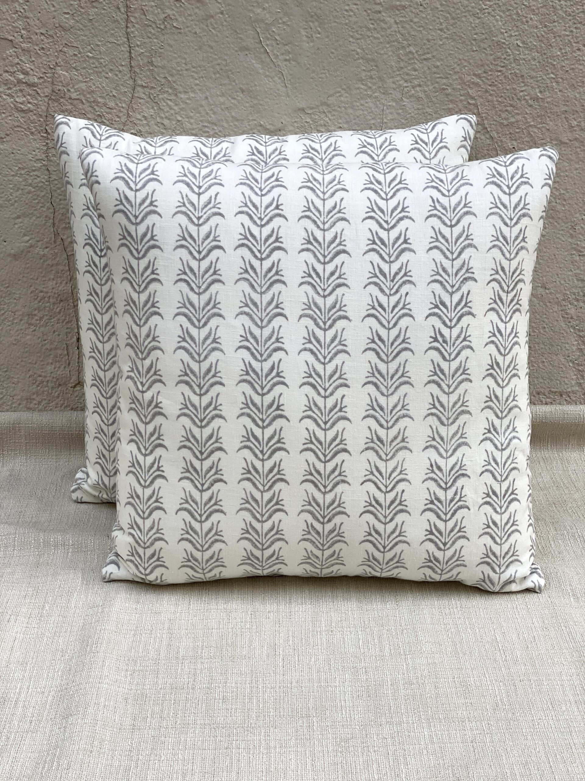 Colefax & Fowler Birch Stripe Pillows