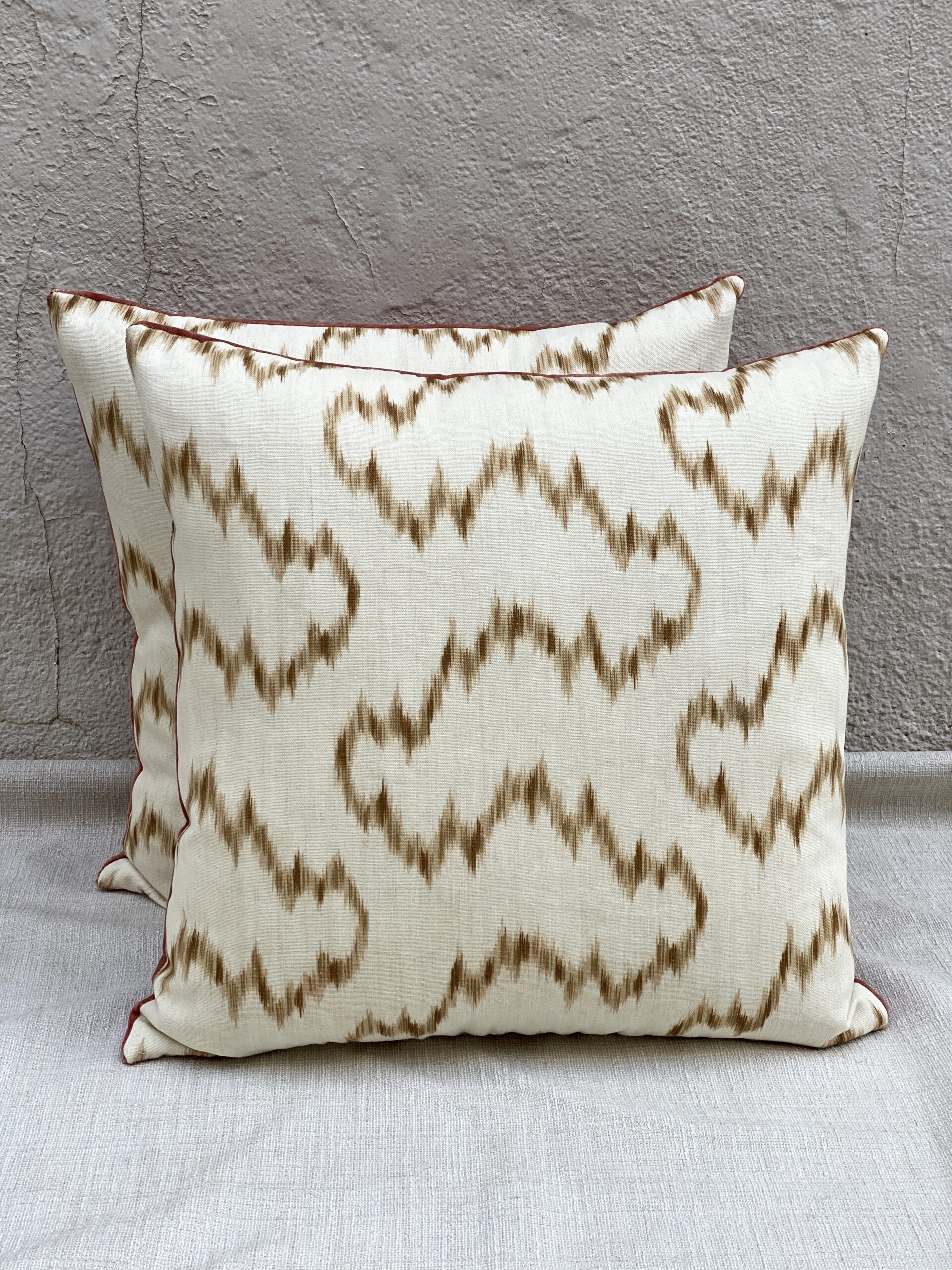 Lee Jofa Mallorcan Ikat Pillows