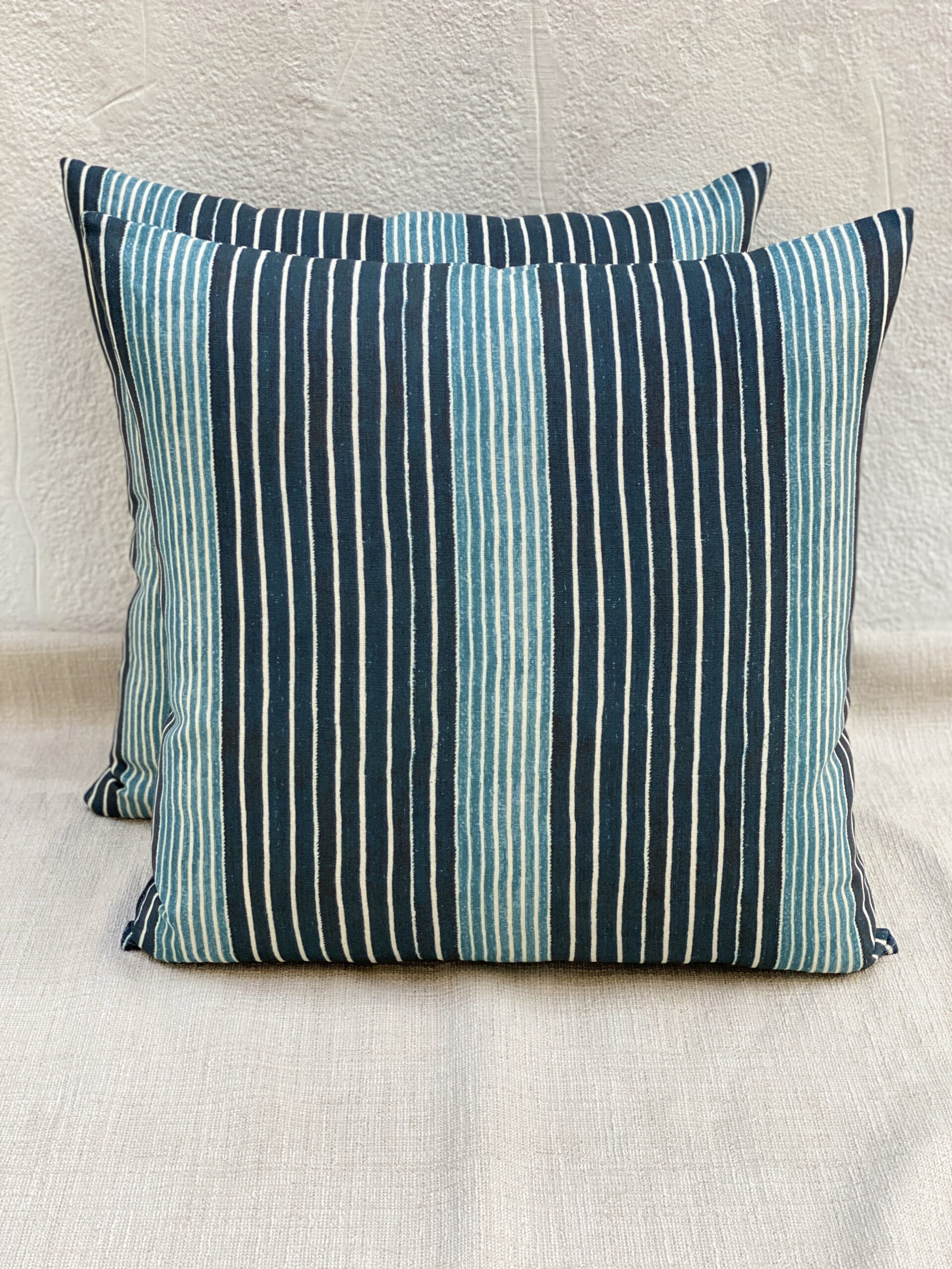 McLaurin & Piercy Mediterranean Stripe Pillows