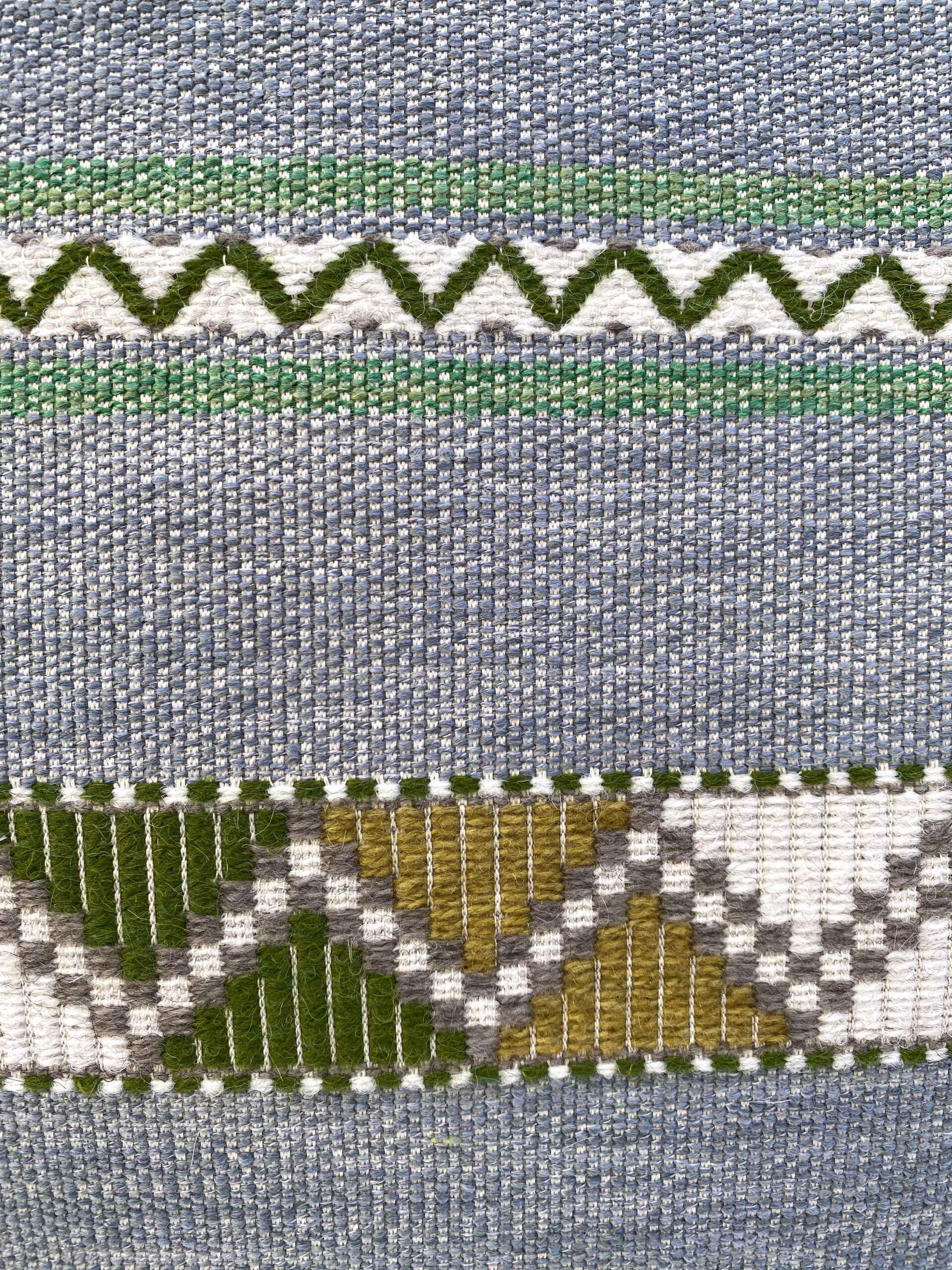 Christopher Farr Cloth Woven Ribbon Pillows