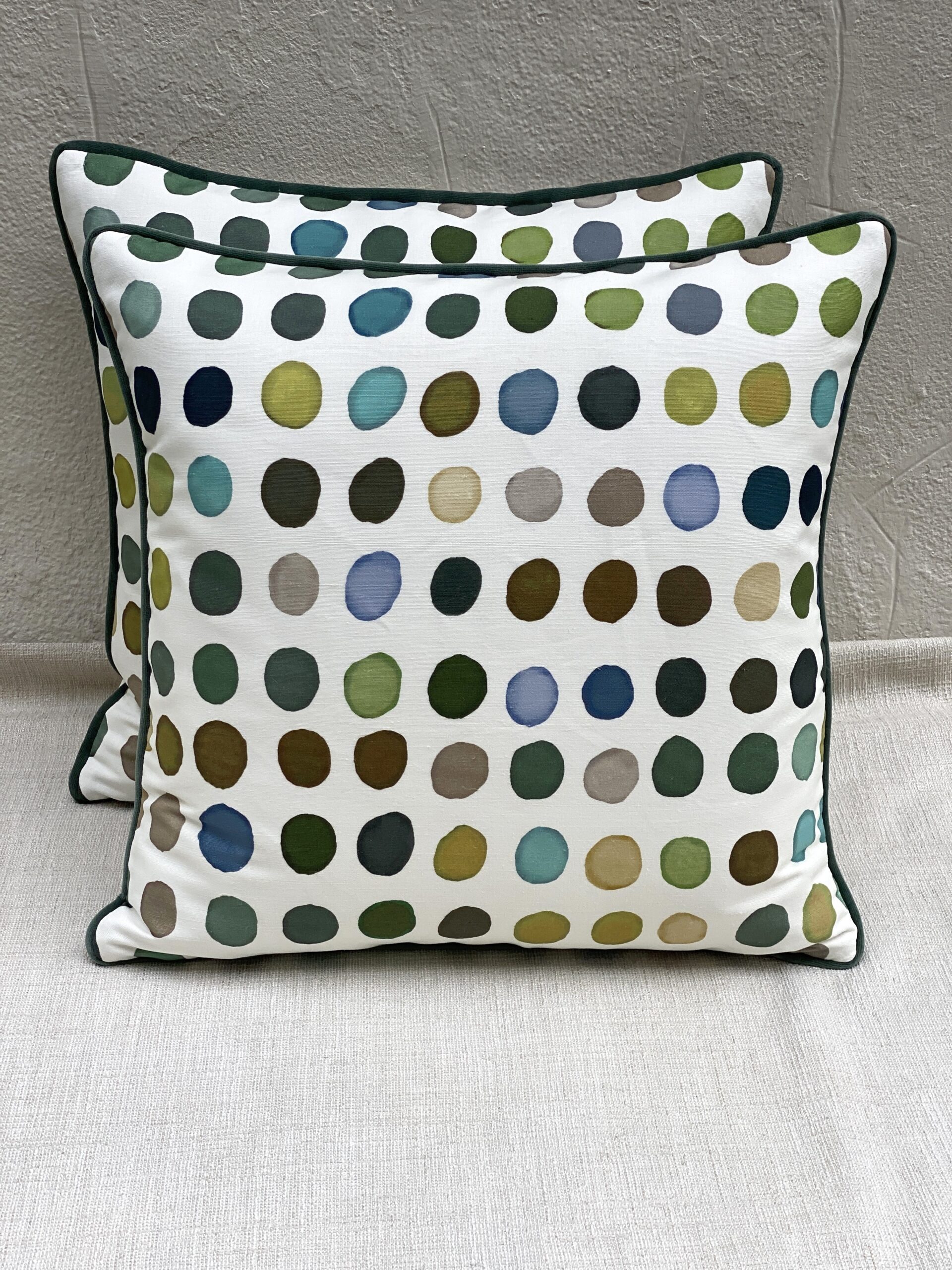 Lee Jofa Twister Print Pillows