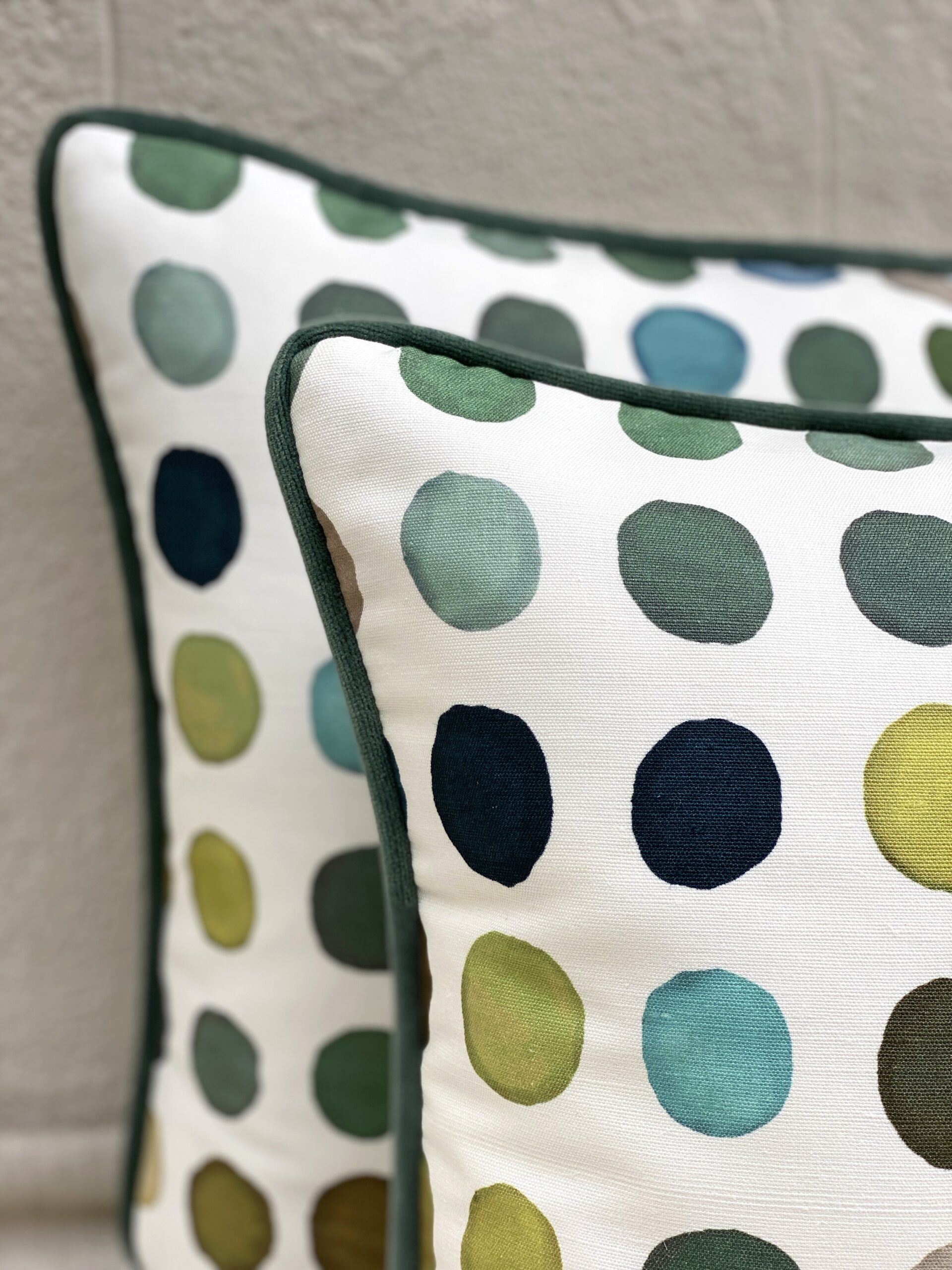 Lee Jofa Twister Print Pillows