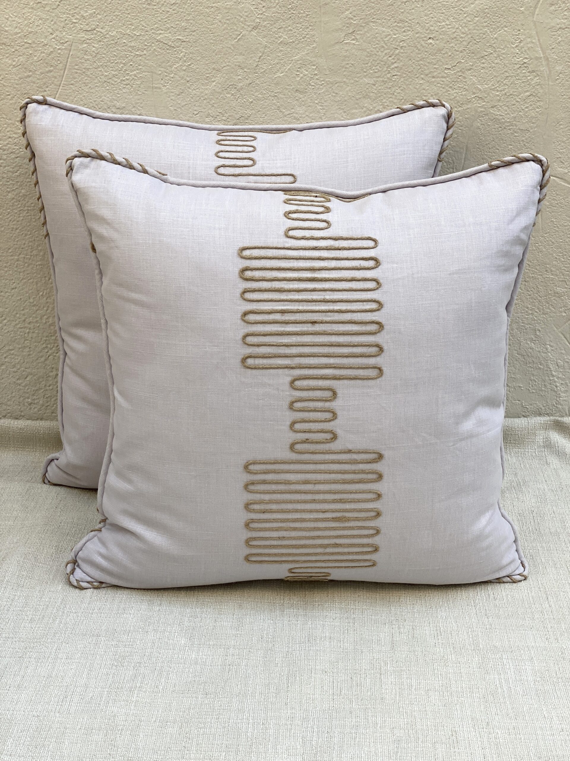 The Vale London Squiggle Pillows