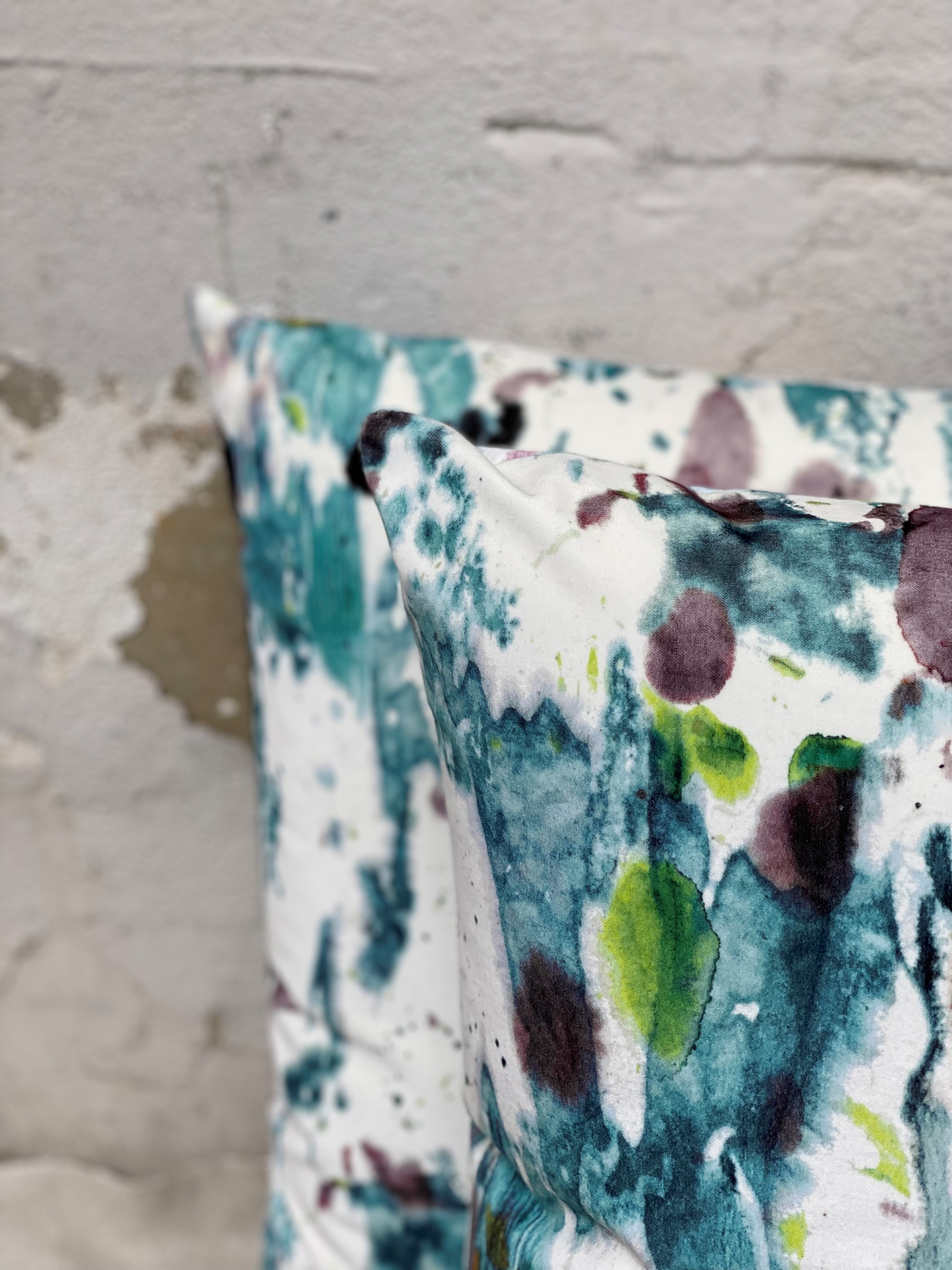 Watercolored Pillows
