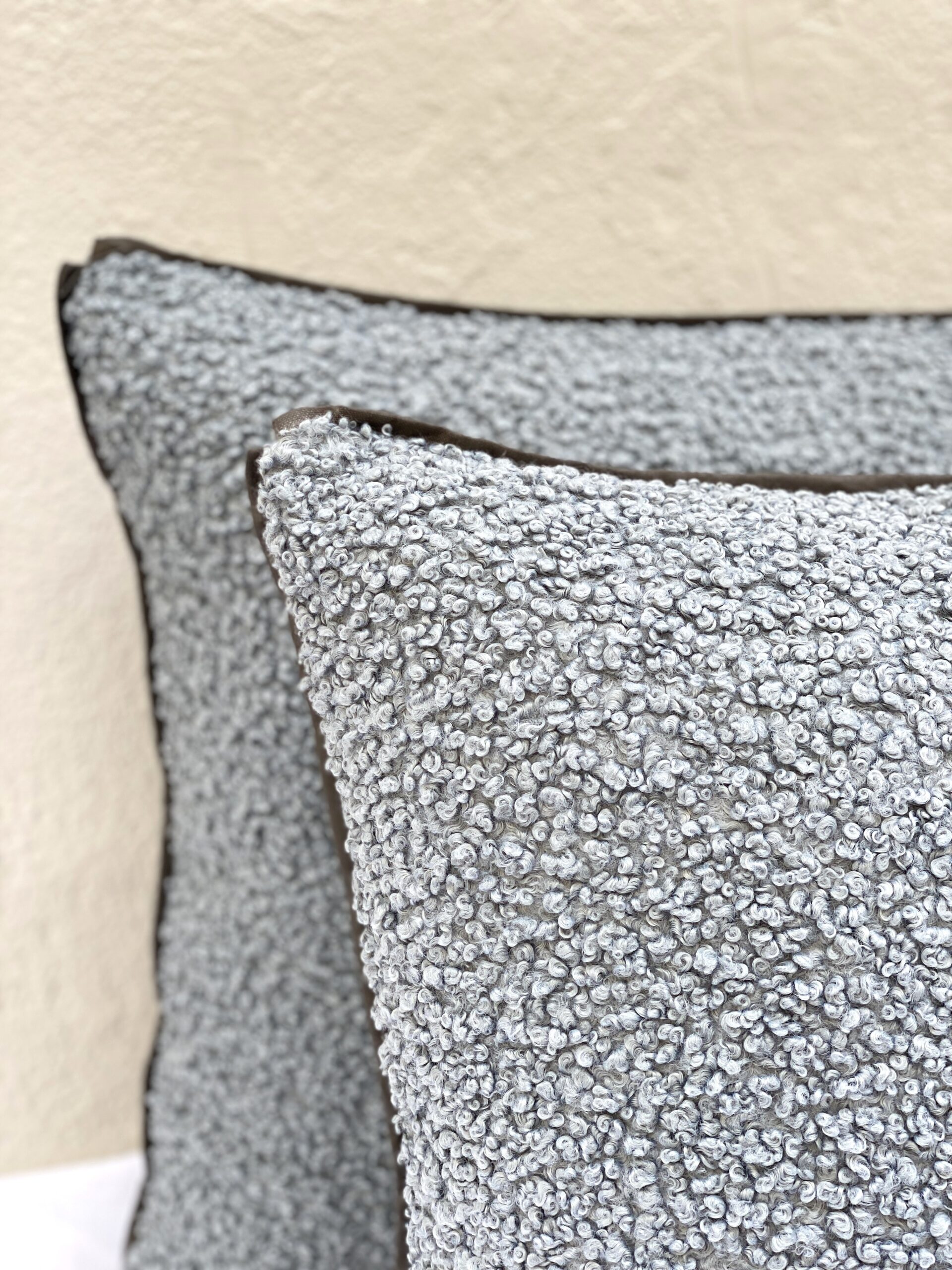 Pindler Fuzzy Pillows