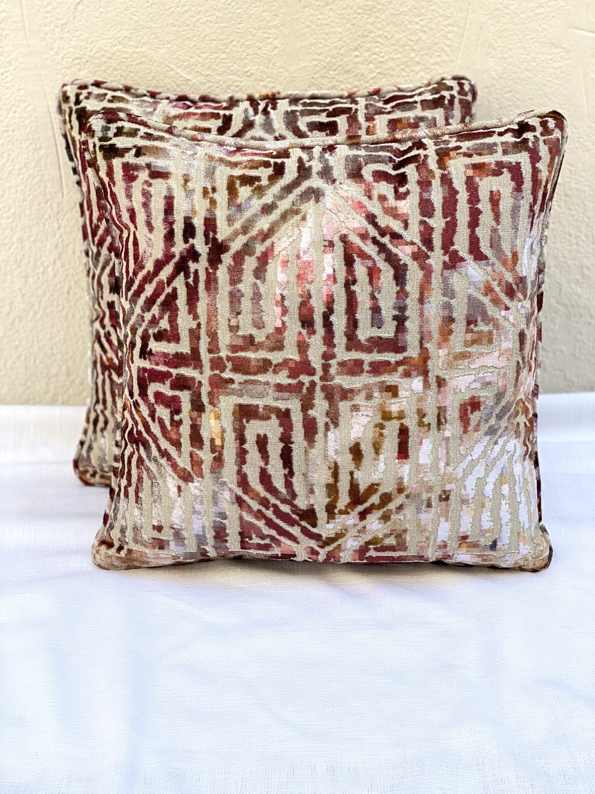 Fabricut Bukhara Pillows