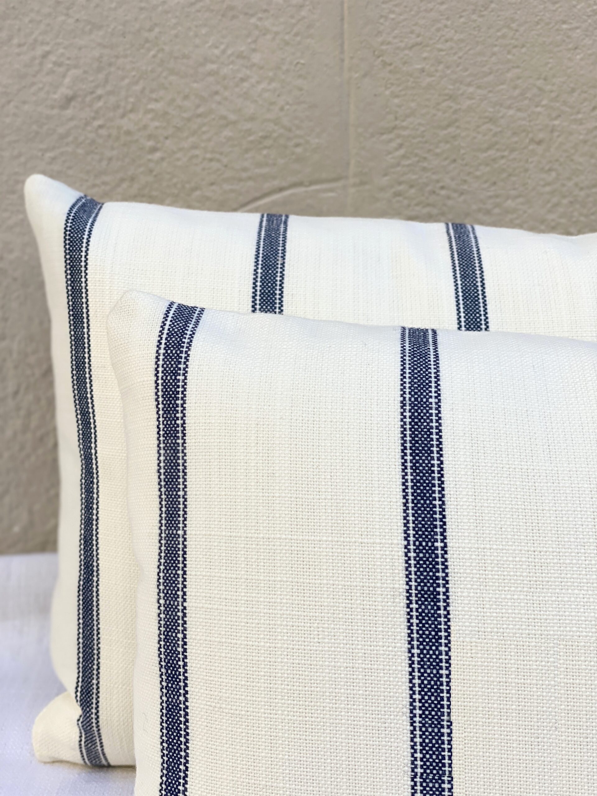Mark Alexander Veranda Ticking Pillows