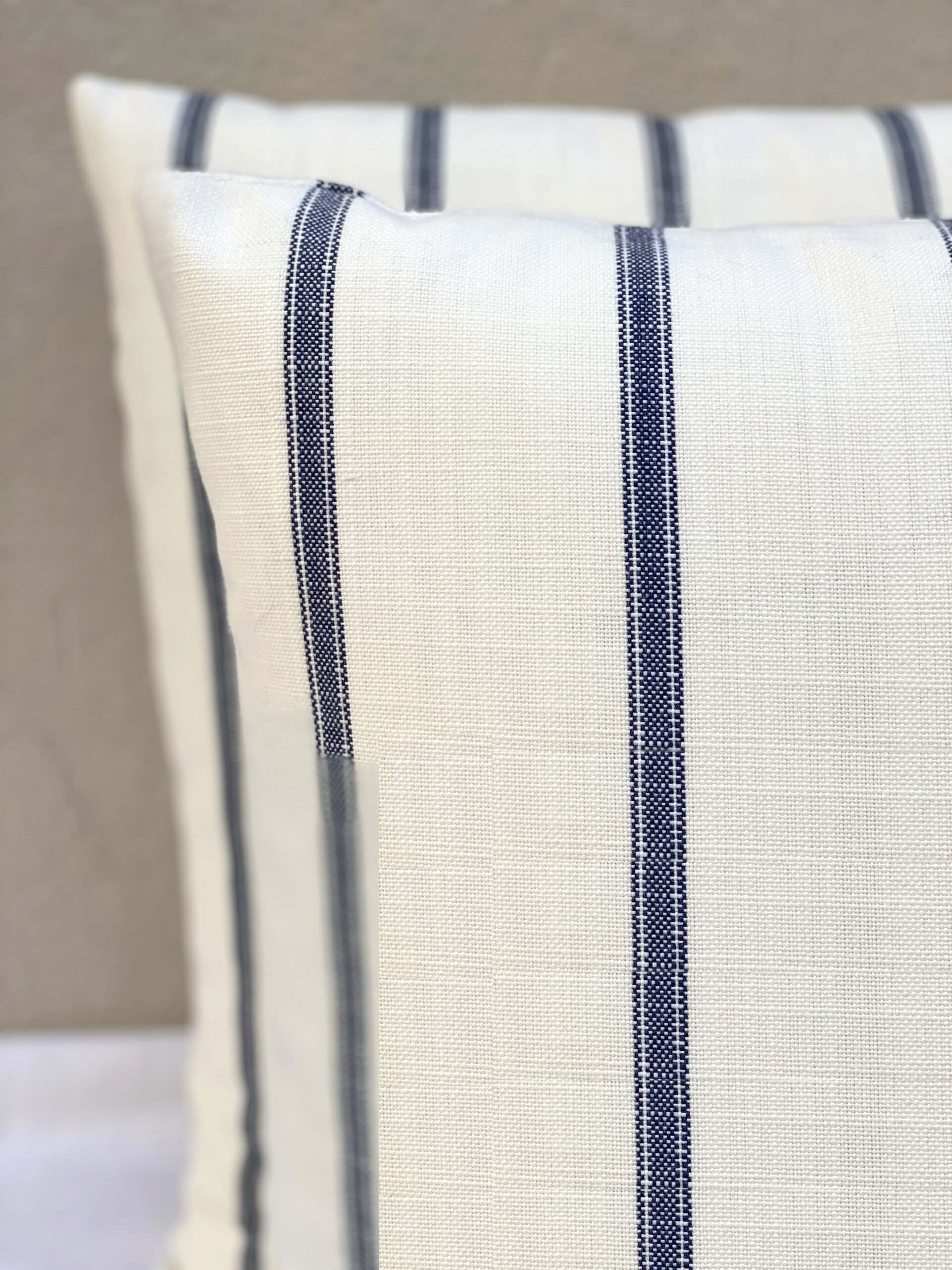 Mark Alexander Veranda Ticking Pillows
