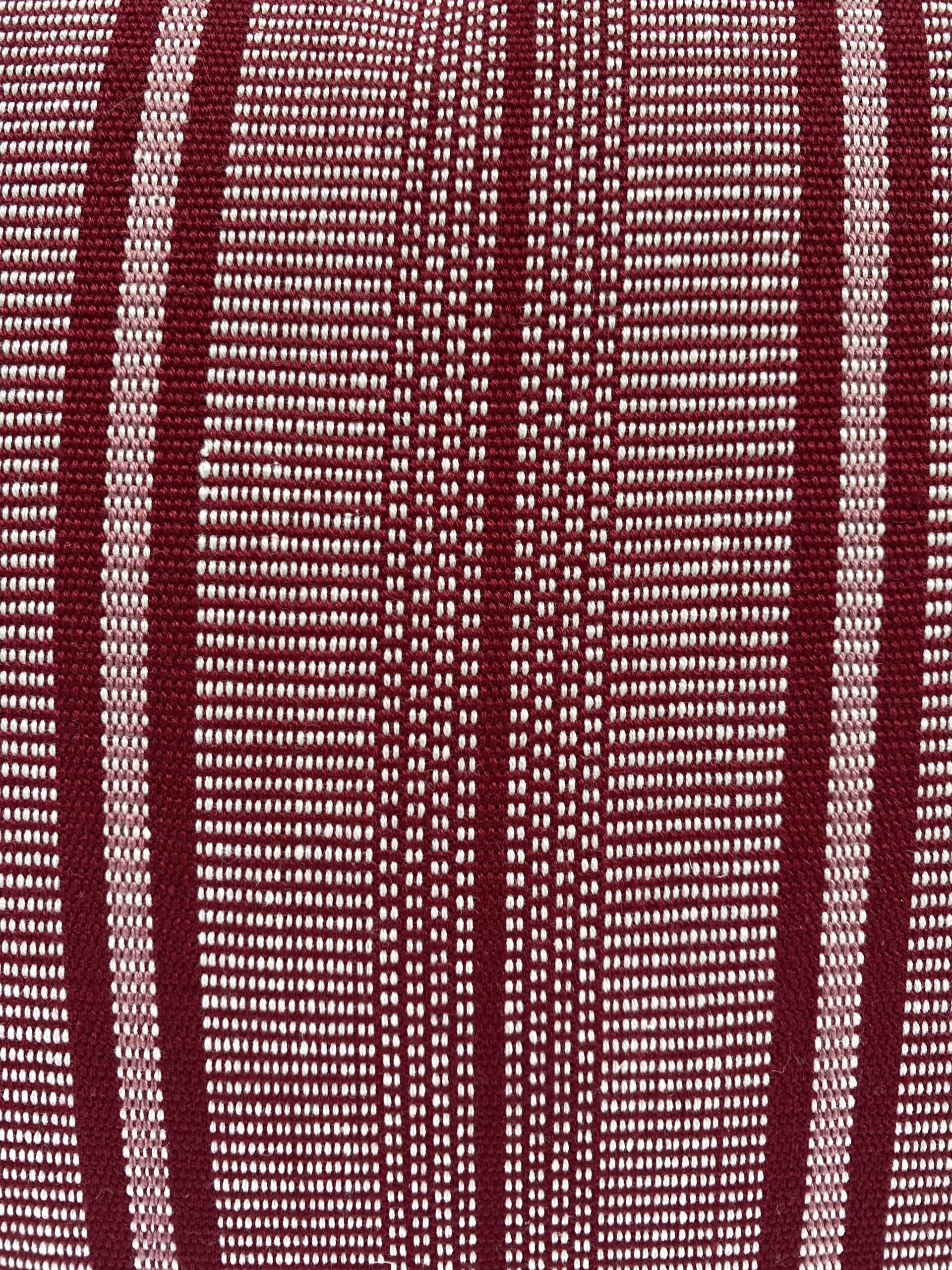 Schumacher Panan Hand Woven Stripe Pillows