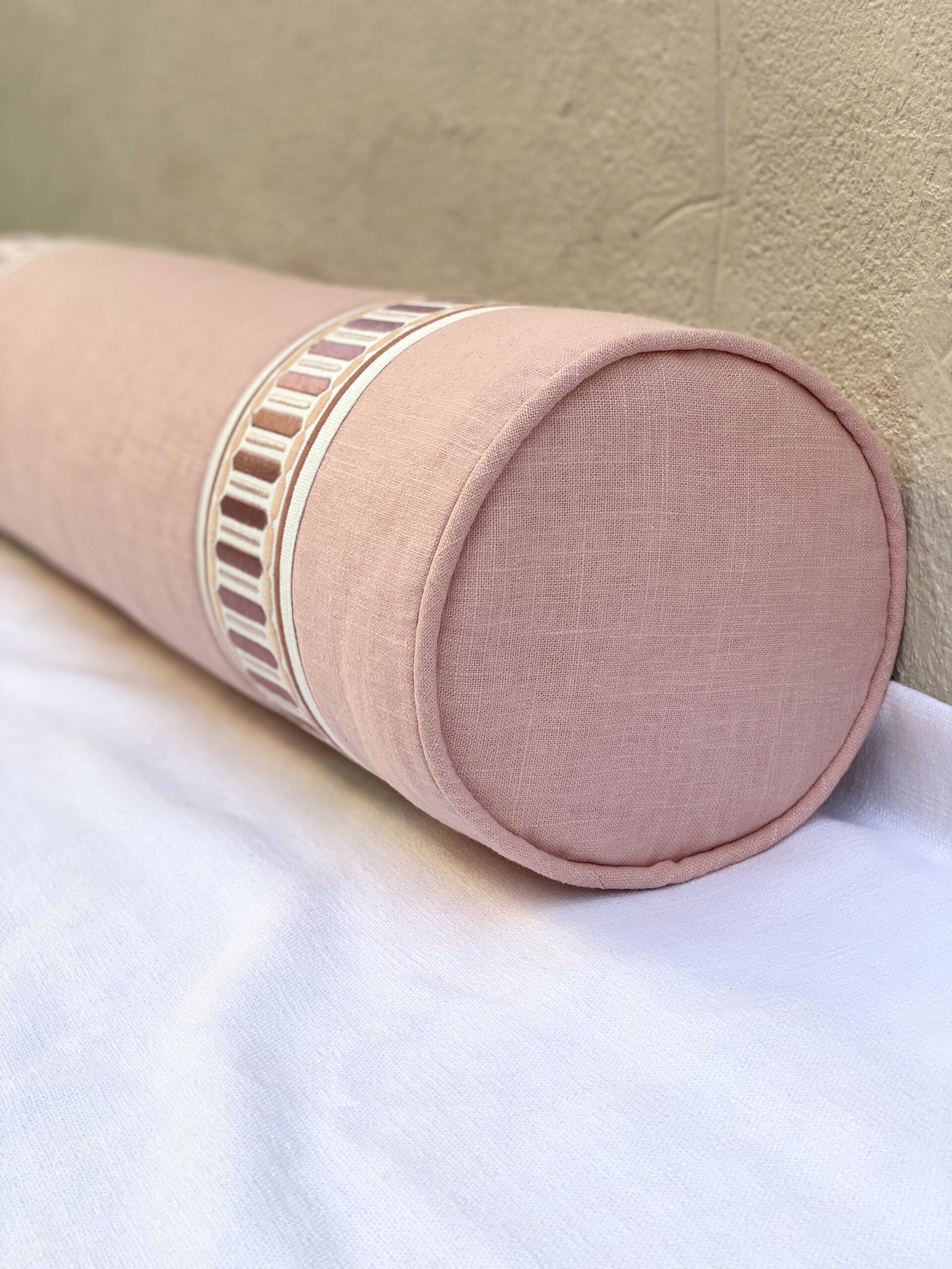 Lincoln Solid Rose Pillows