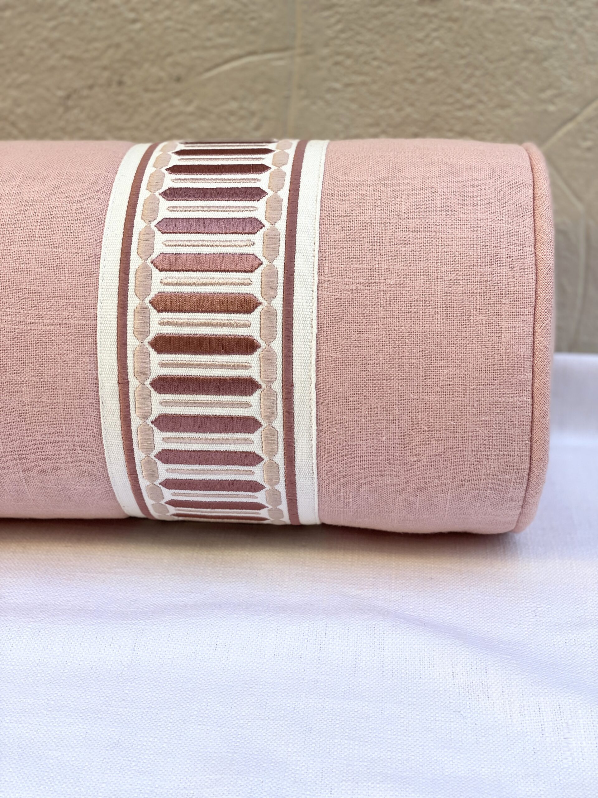 Lincoln Solid Rose Pillows