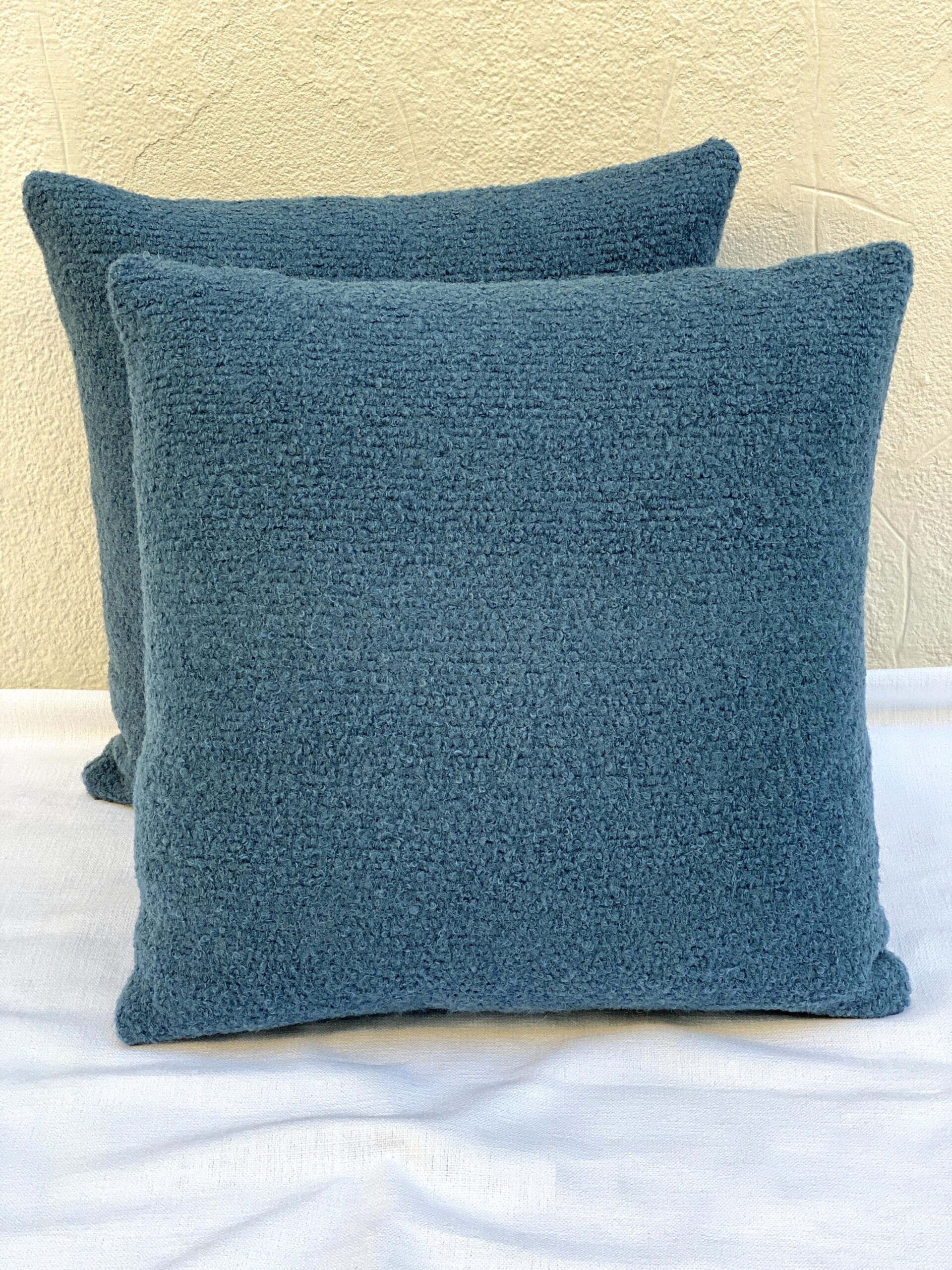 Rosemary Hallgarten Double Weave Alpaca Bouclé Pillows