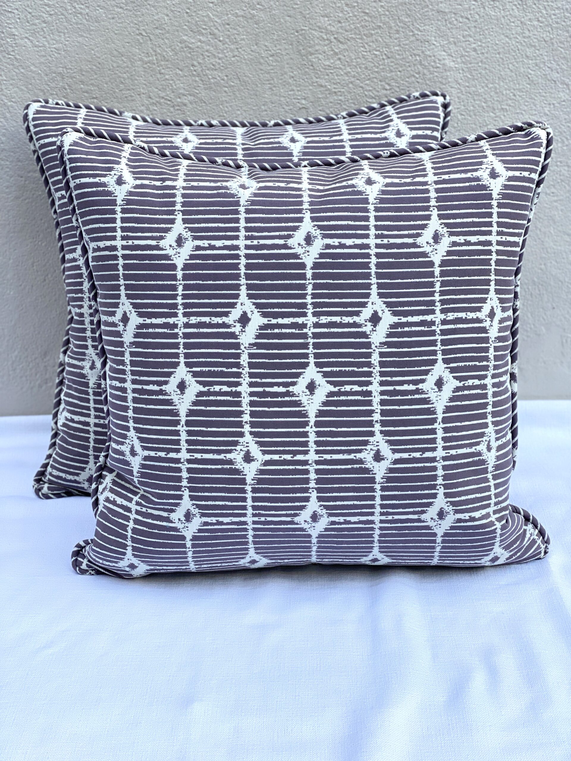 Perennials Shutter to Think Pillows