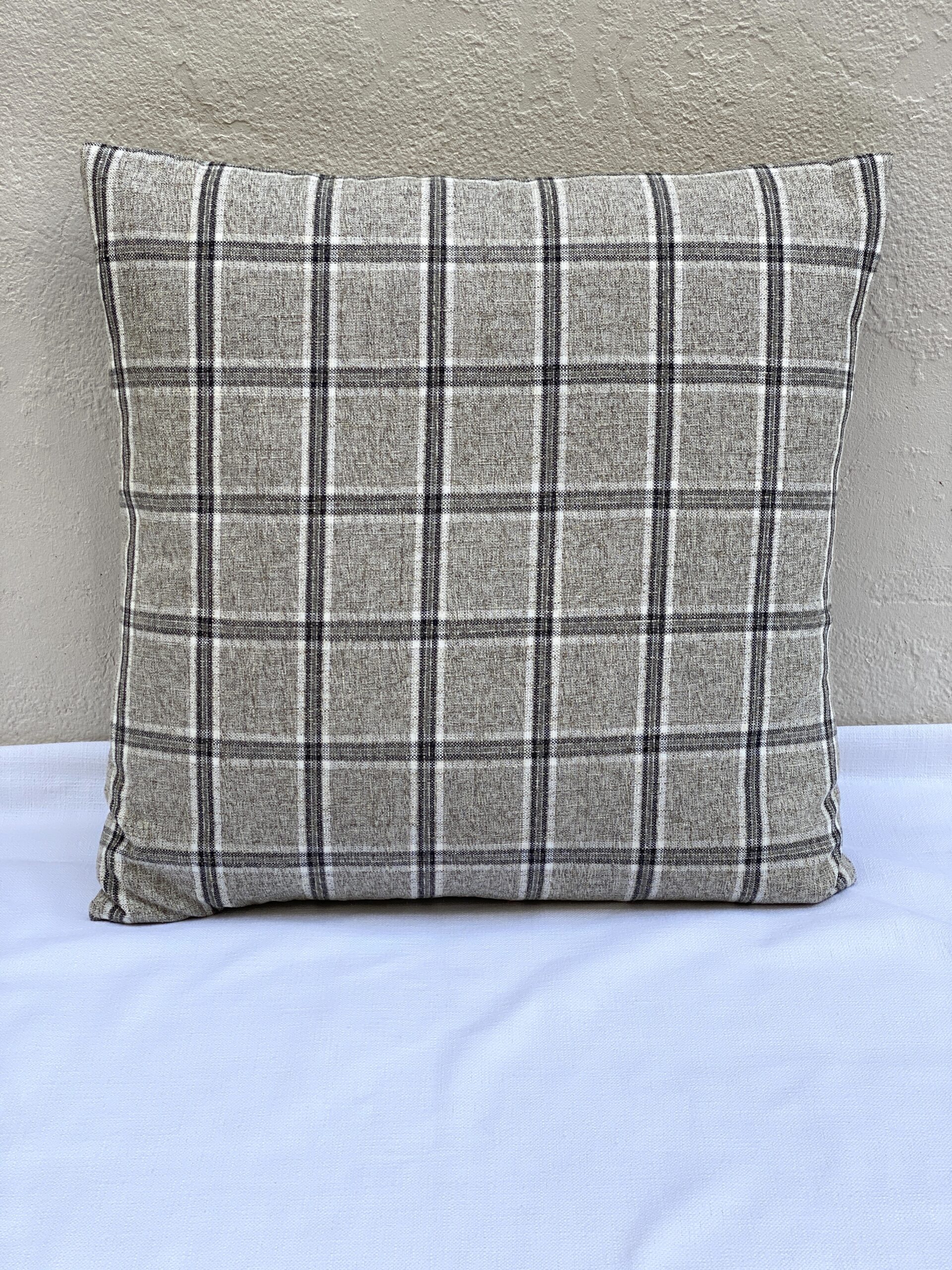 Tonic Living Nantucket Plaid Pillows