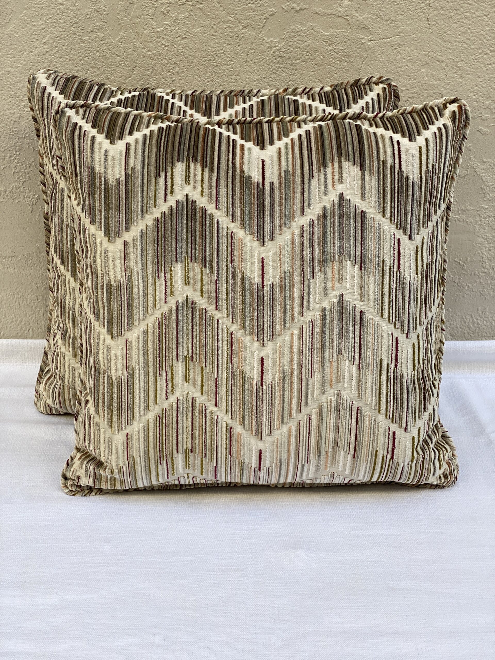 Kravet Highs and Lows Pillows