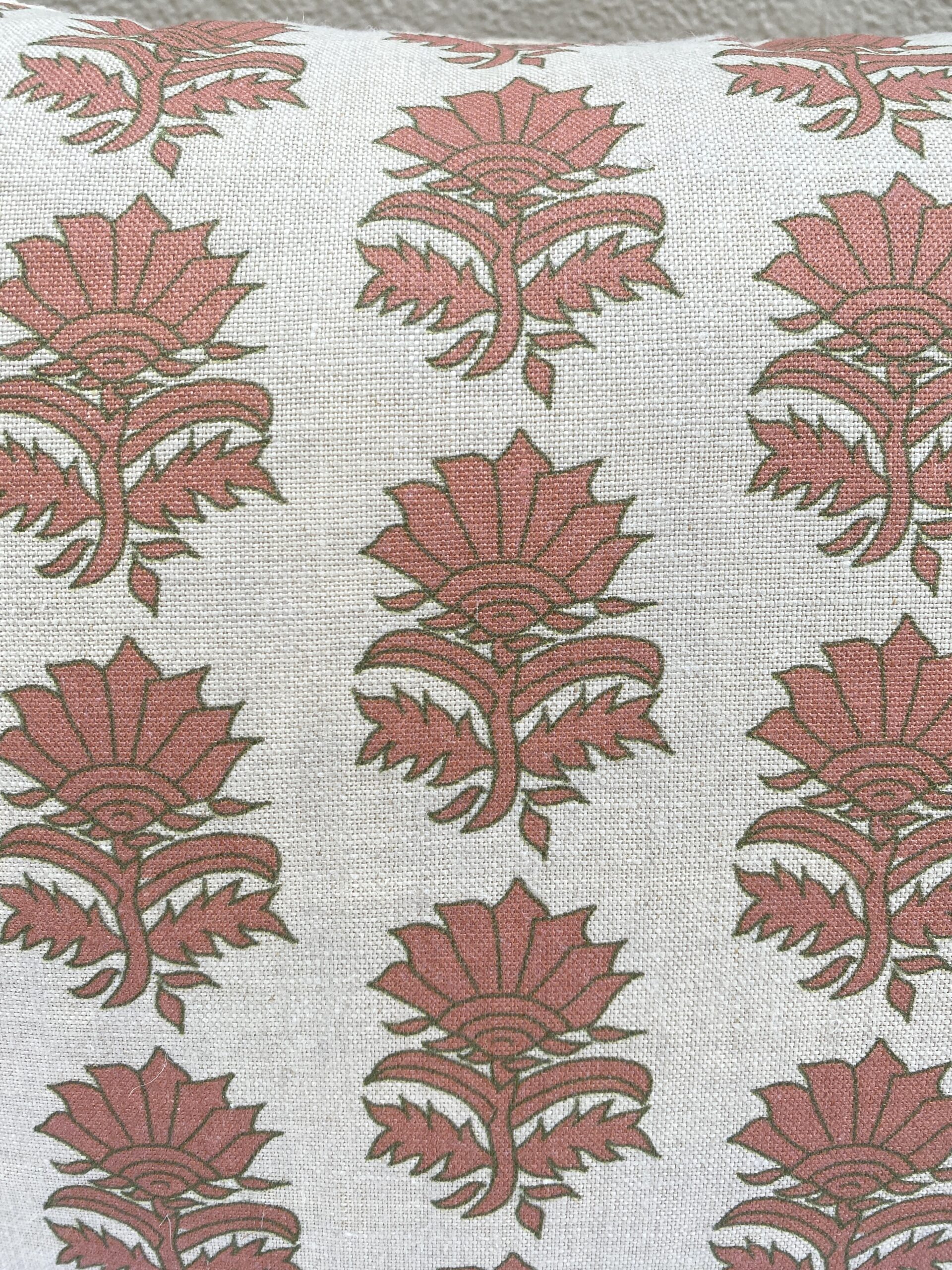 Alex Conroy Textiles Colored Thistle Pillows