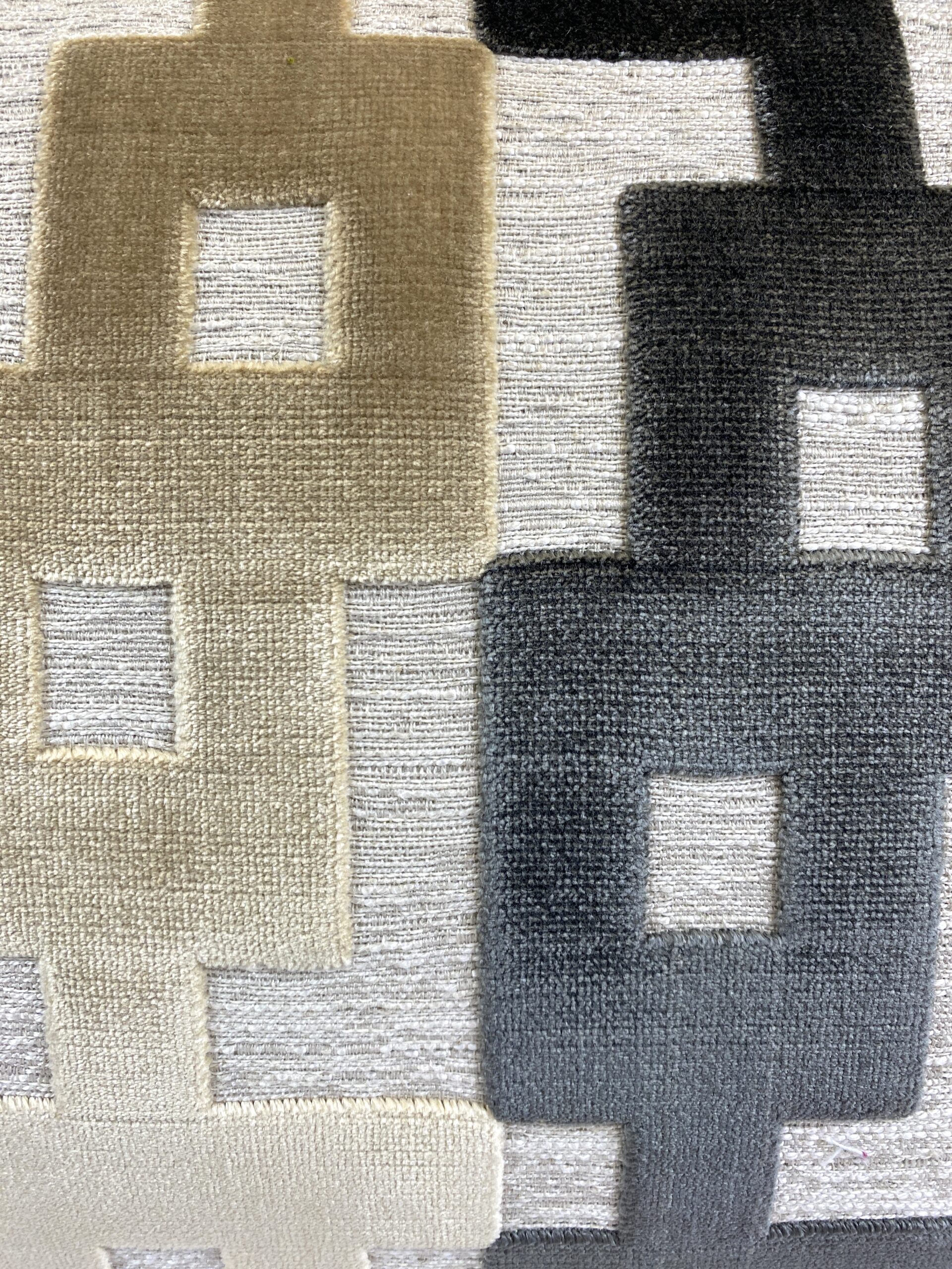 Kravet Chain Velvet Pillows