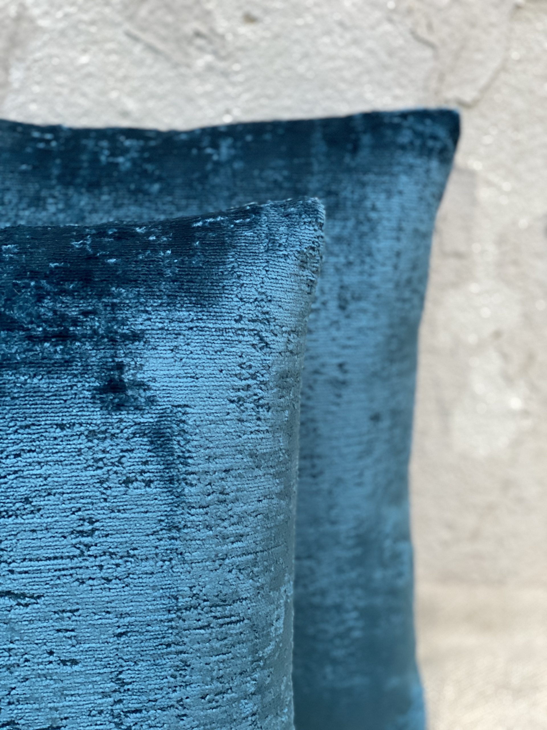 Teal Velvet Pillows