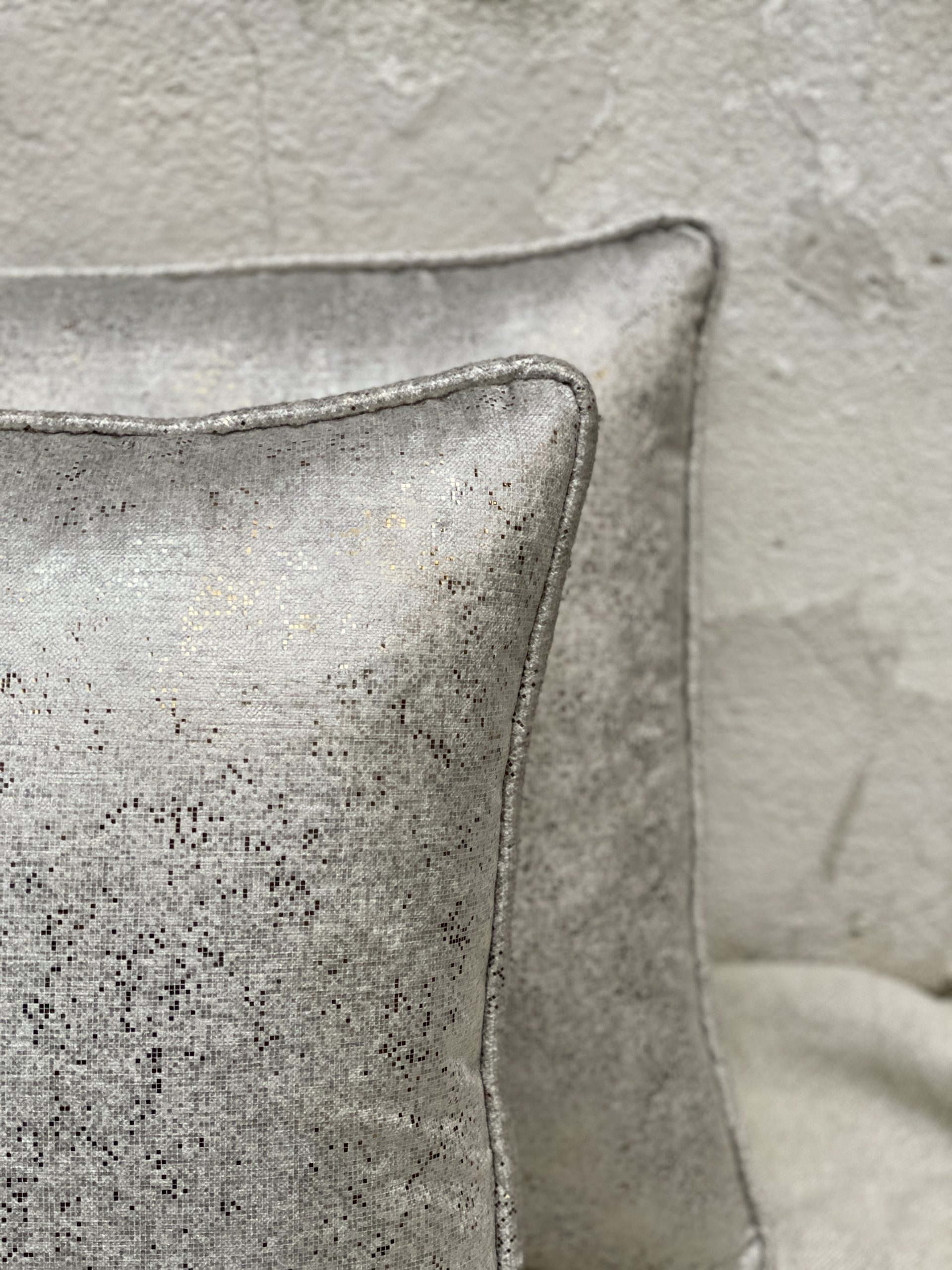 Metallic Velvet Pillows