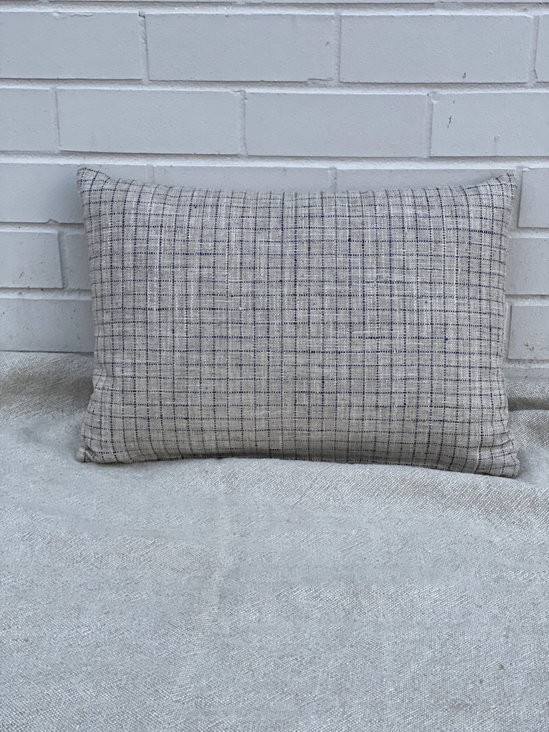 Kravet Check Pillow