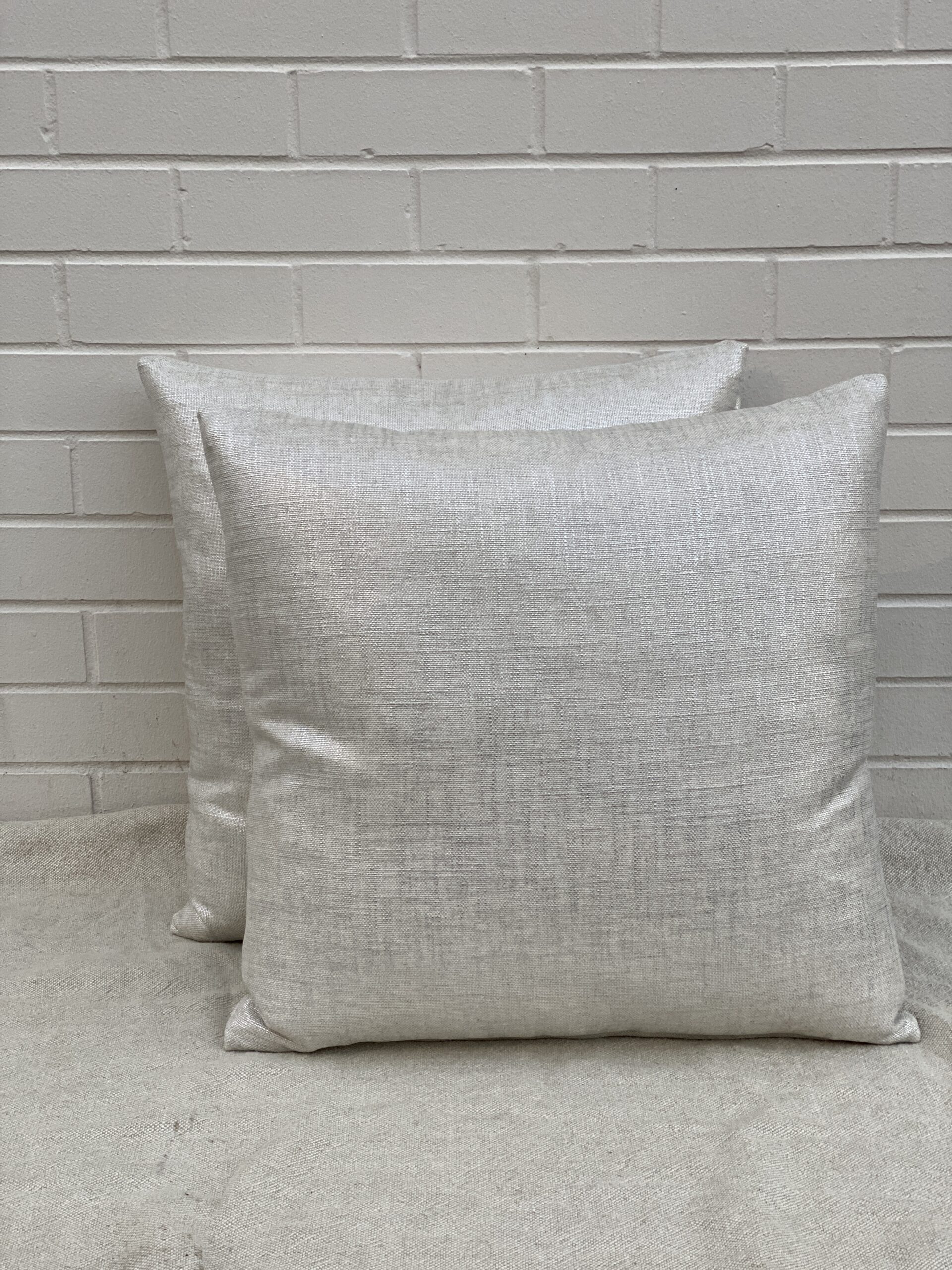Metallic Pillows