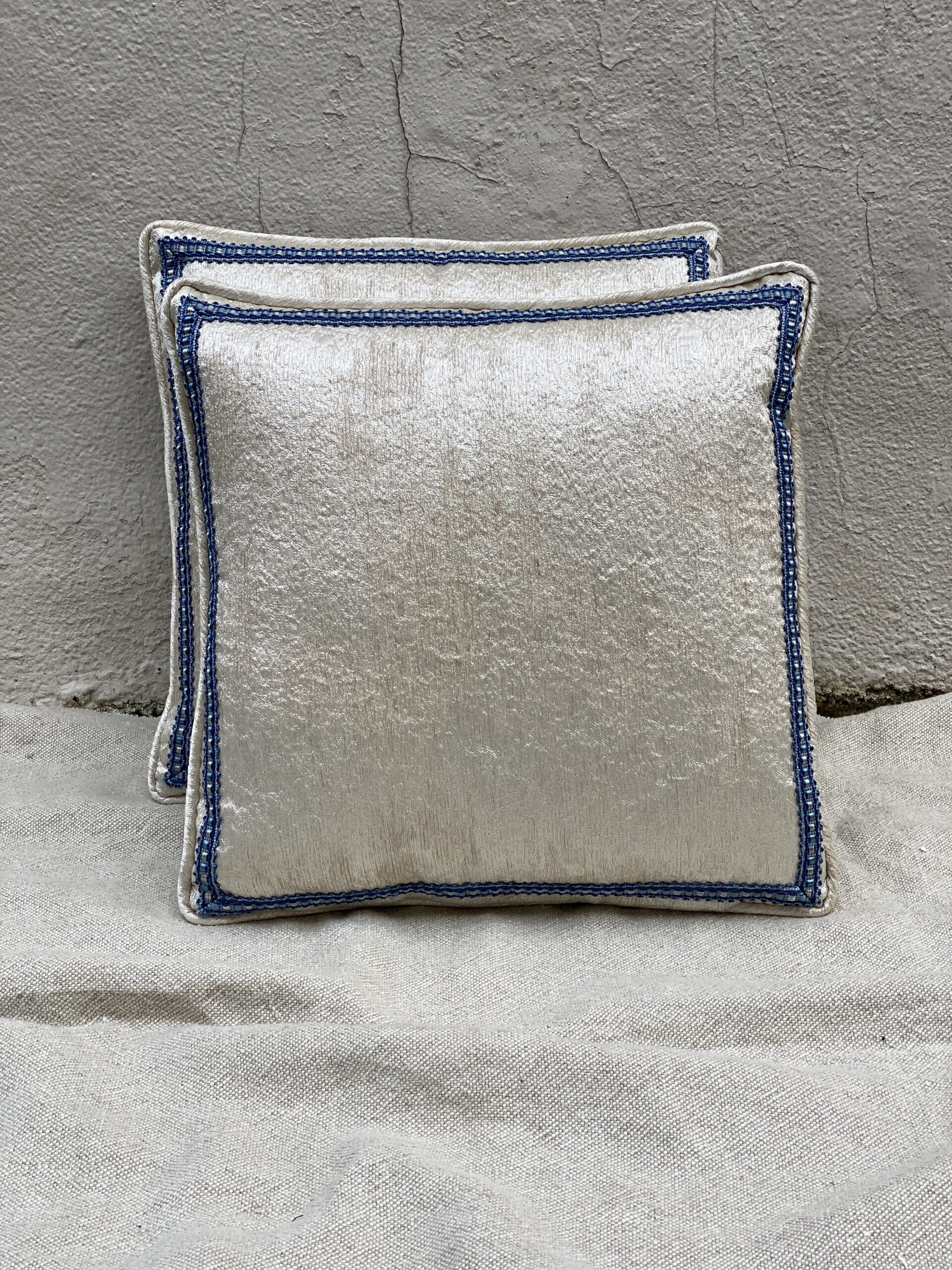 ROMO Pillows w/Houles Trim