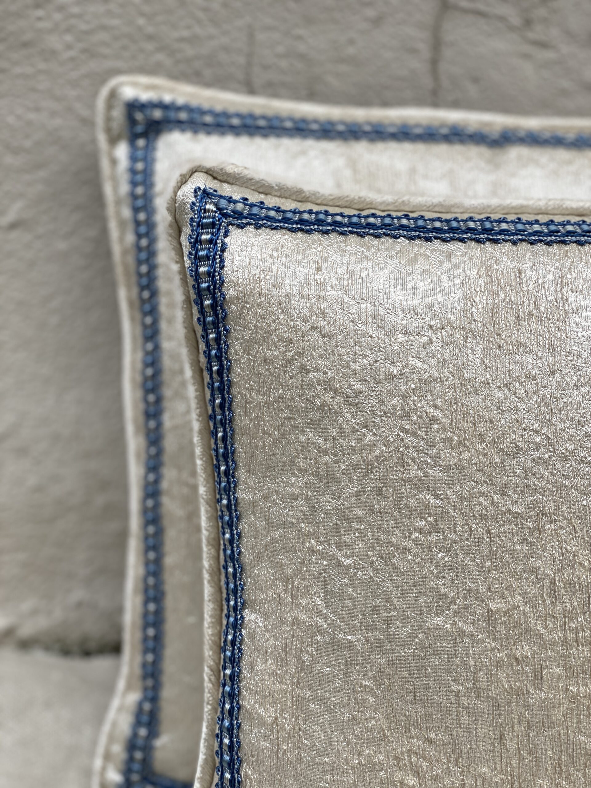 ROMO Pillows w/Houles Trim