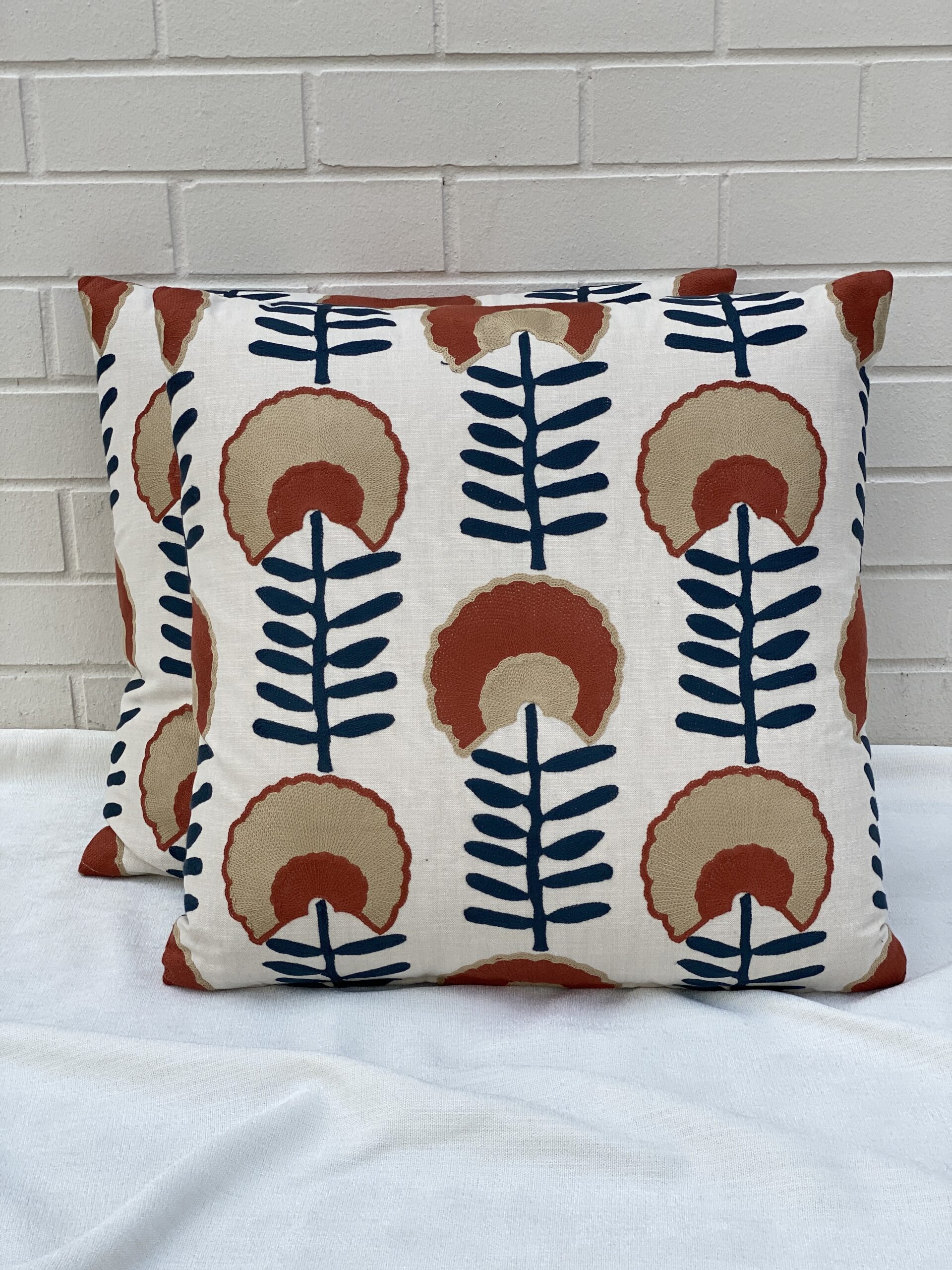 Fabricut Floral Pillows