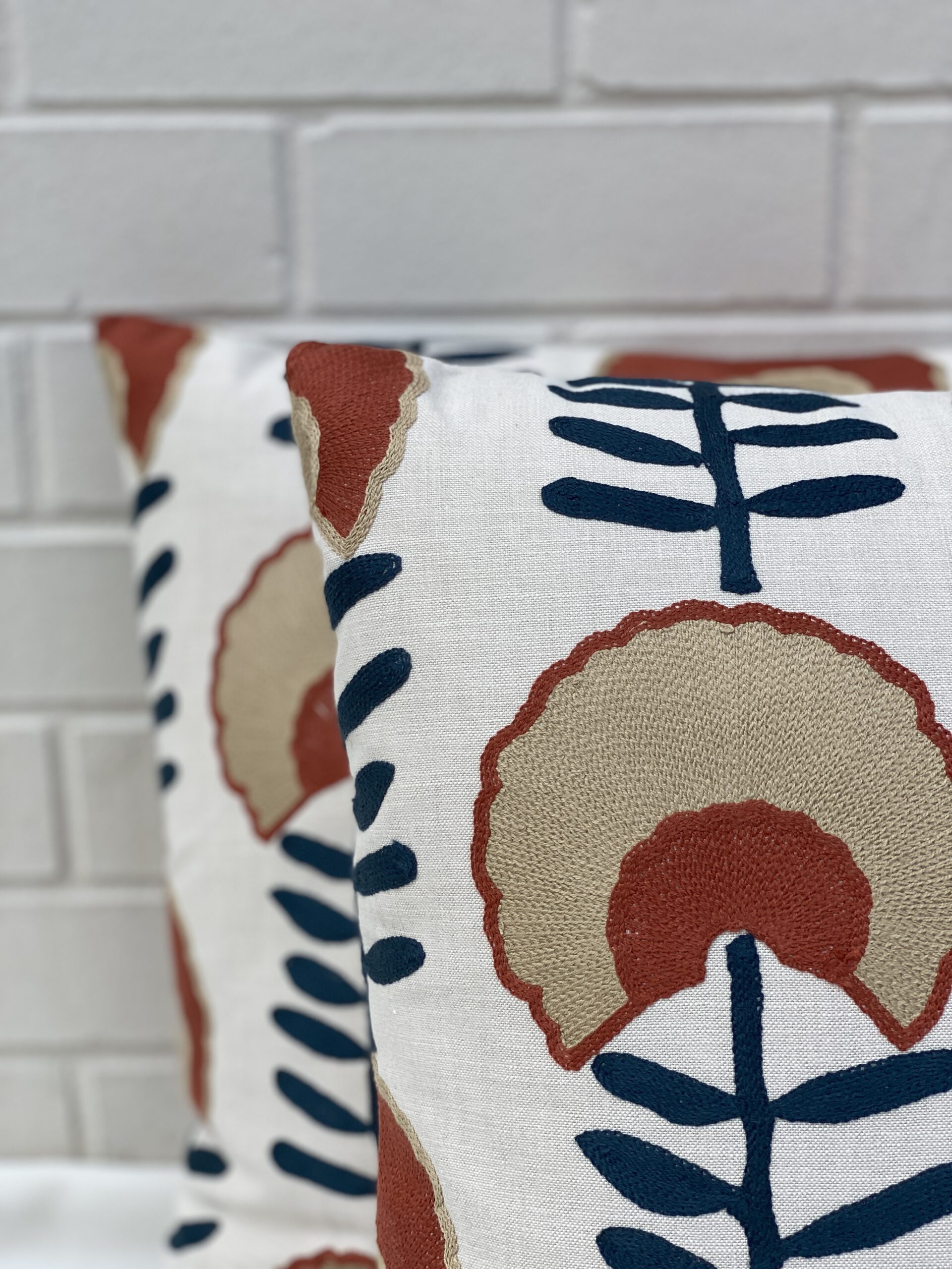 Fabricut Floral Pillows