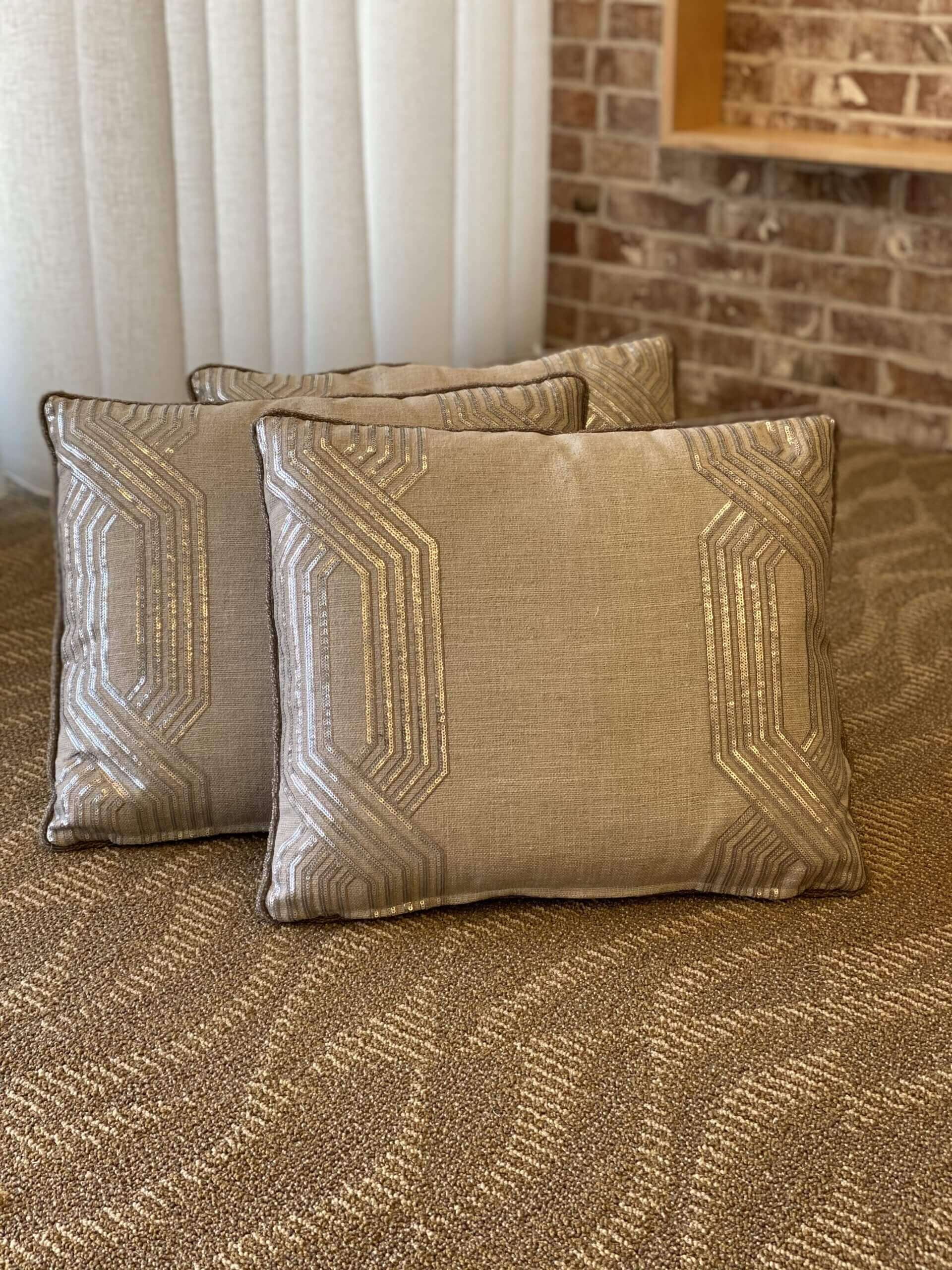 Embroidered Pillows