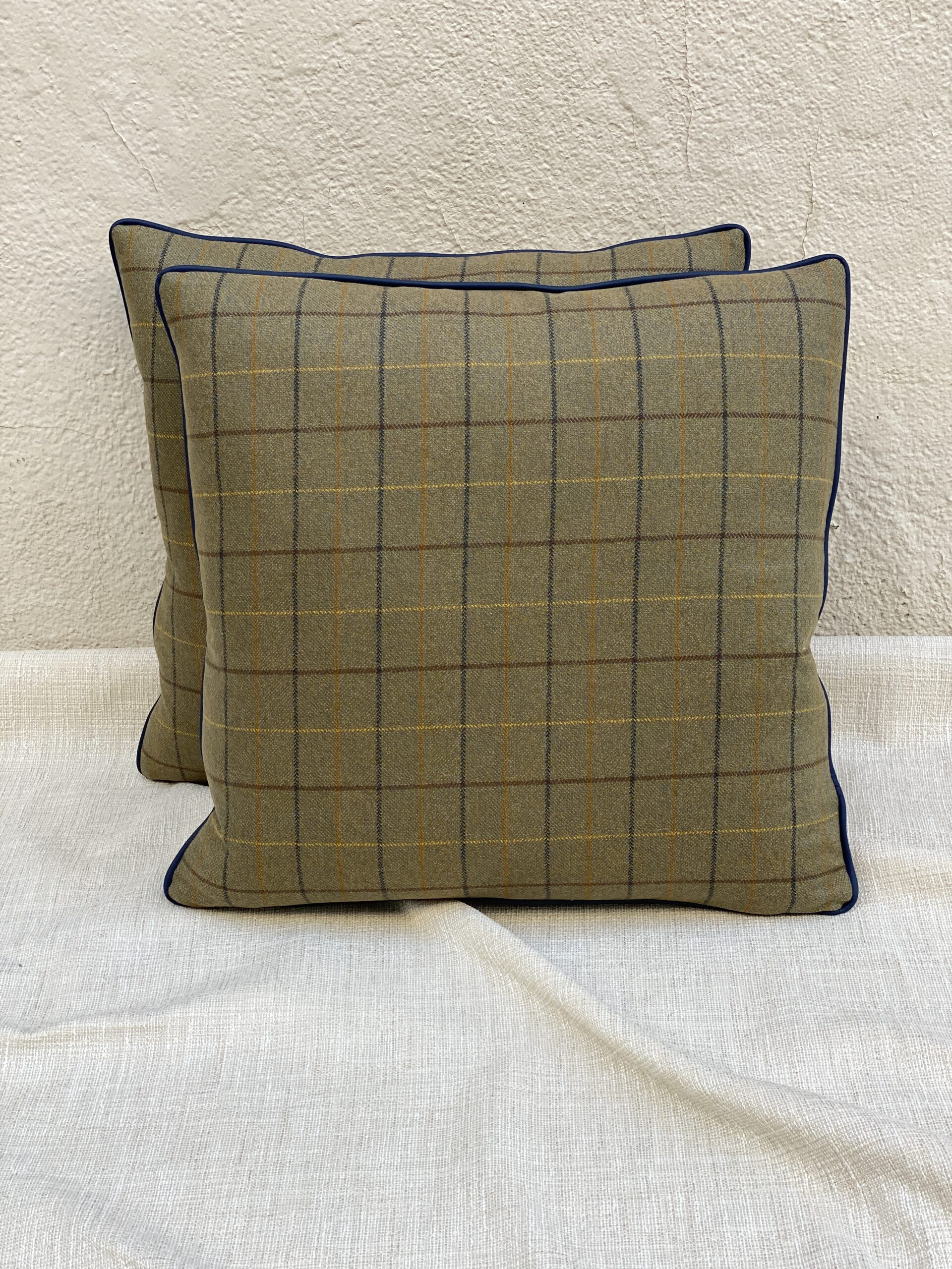 Holland & Sherry Tweed Pillows