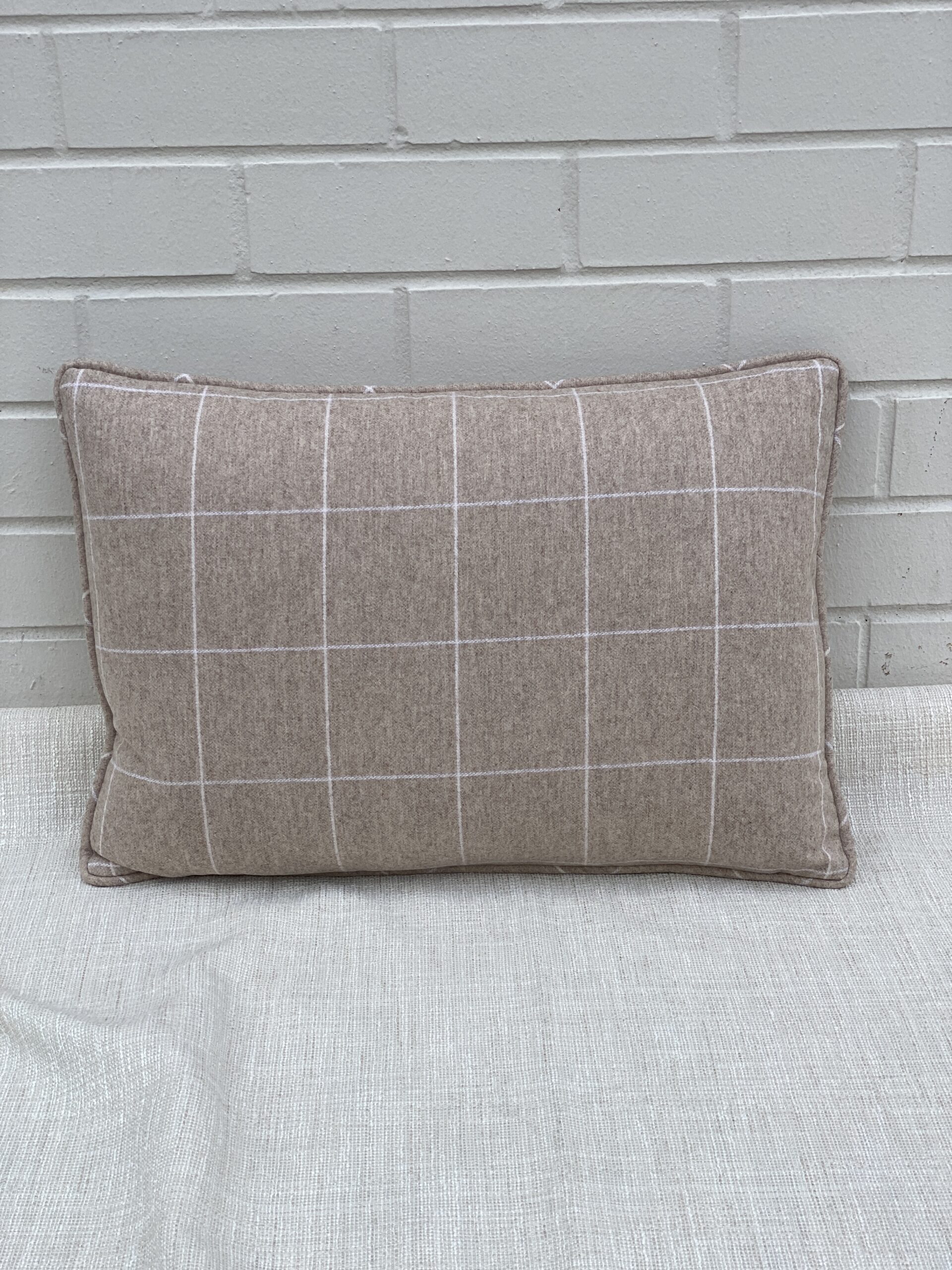 Kravet Plaid Pillows