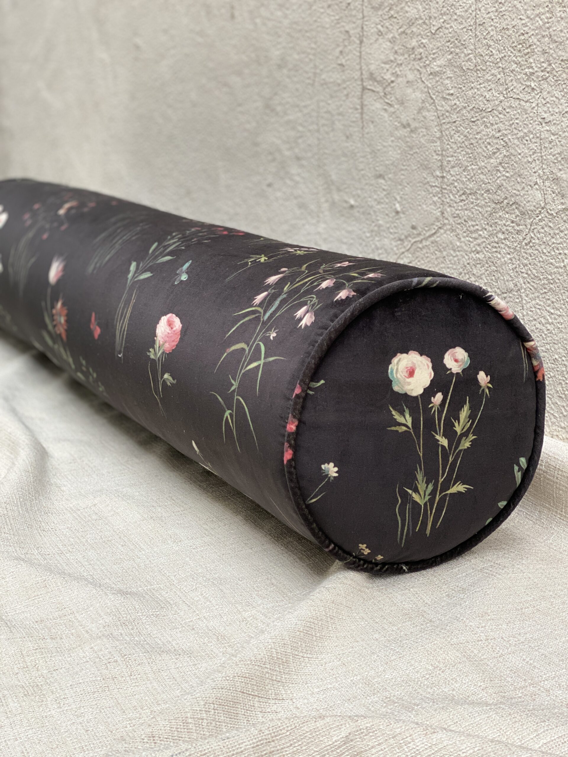 Schumacher Floral Bolster