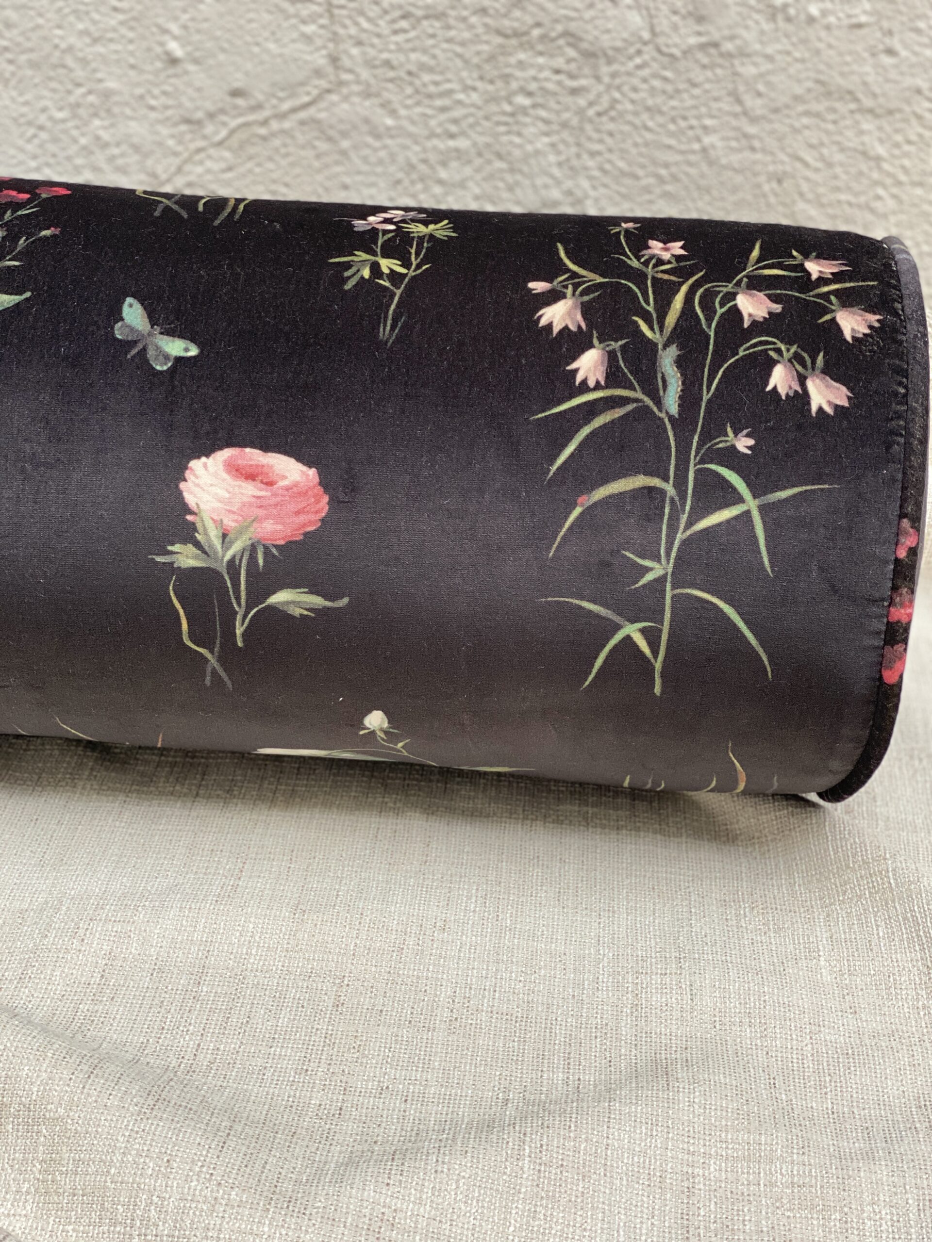 Schumacher Floral Bolster