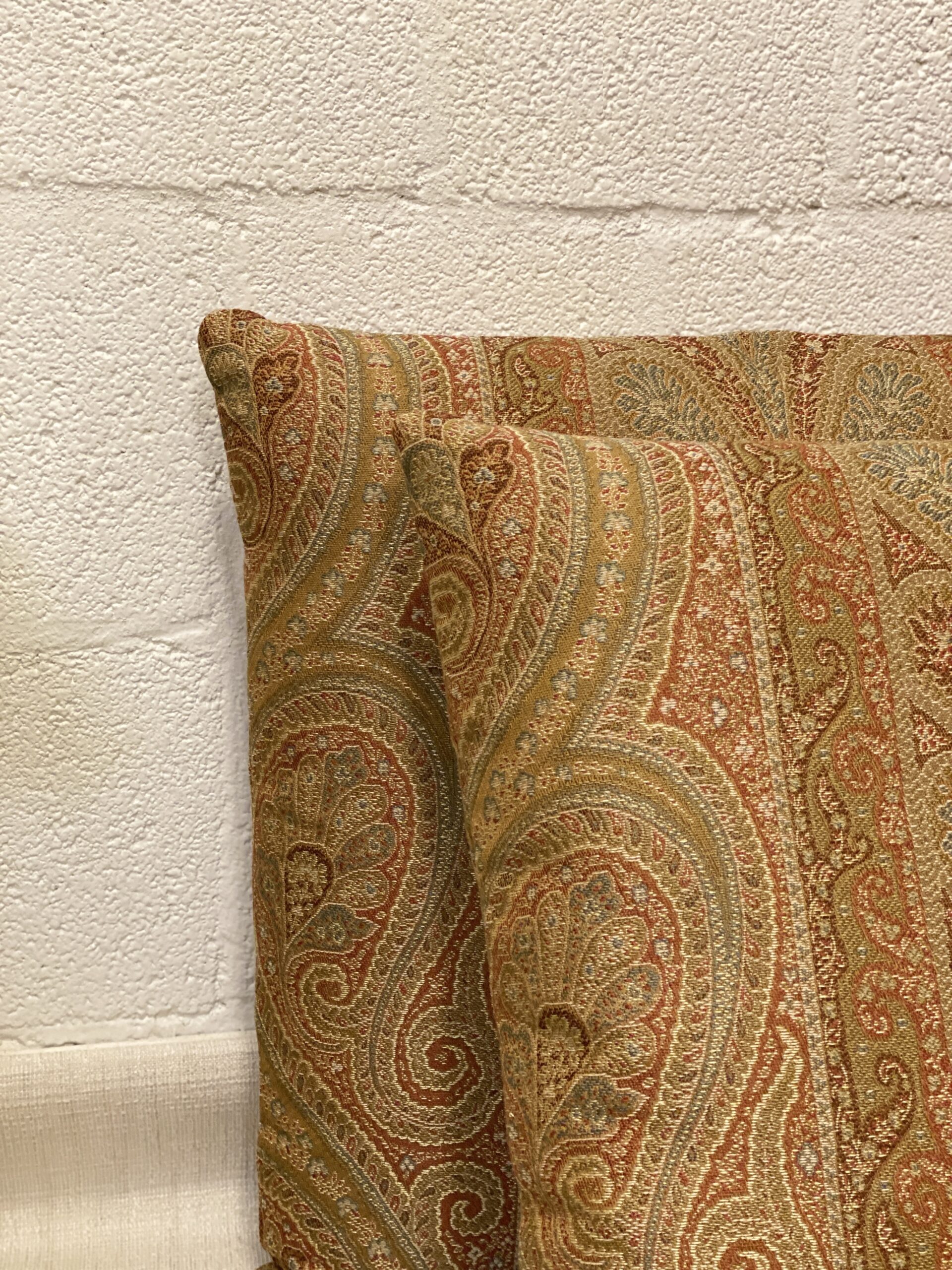 Schumacher Paisley Pillows