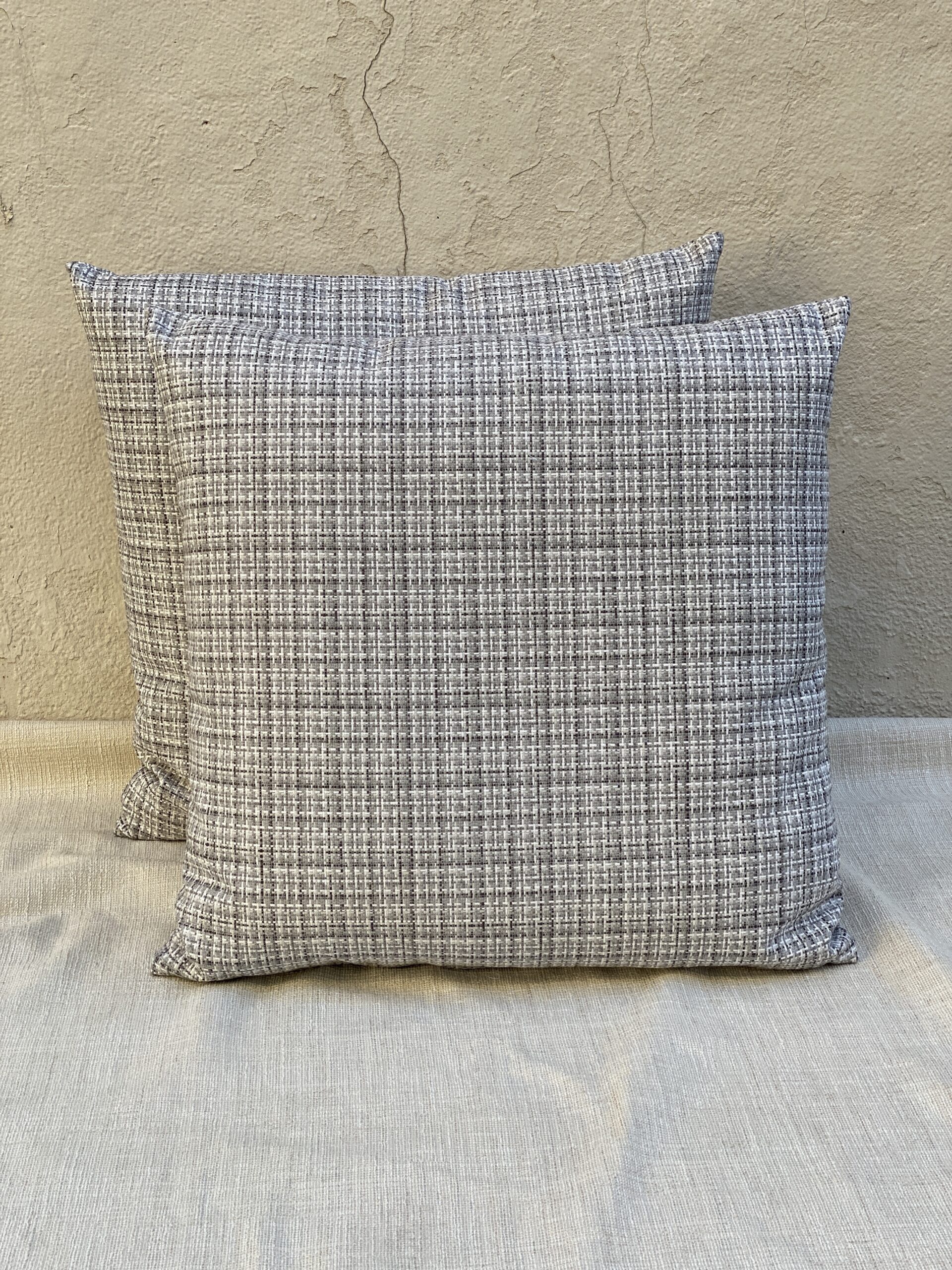 Kravet Check Pillows