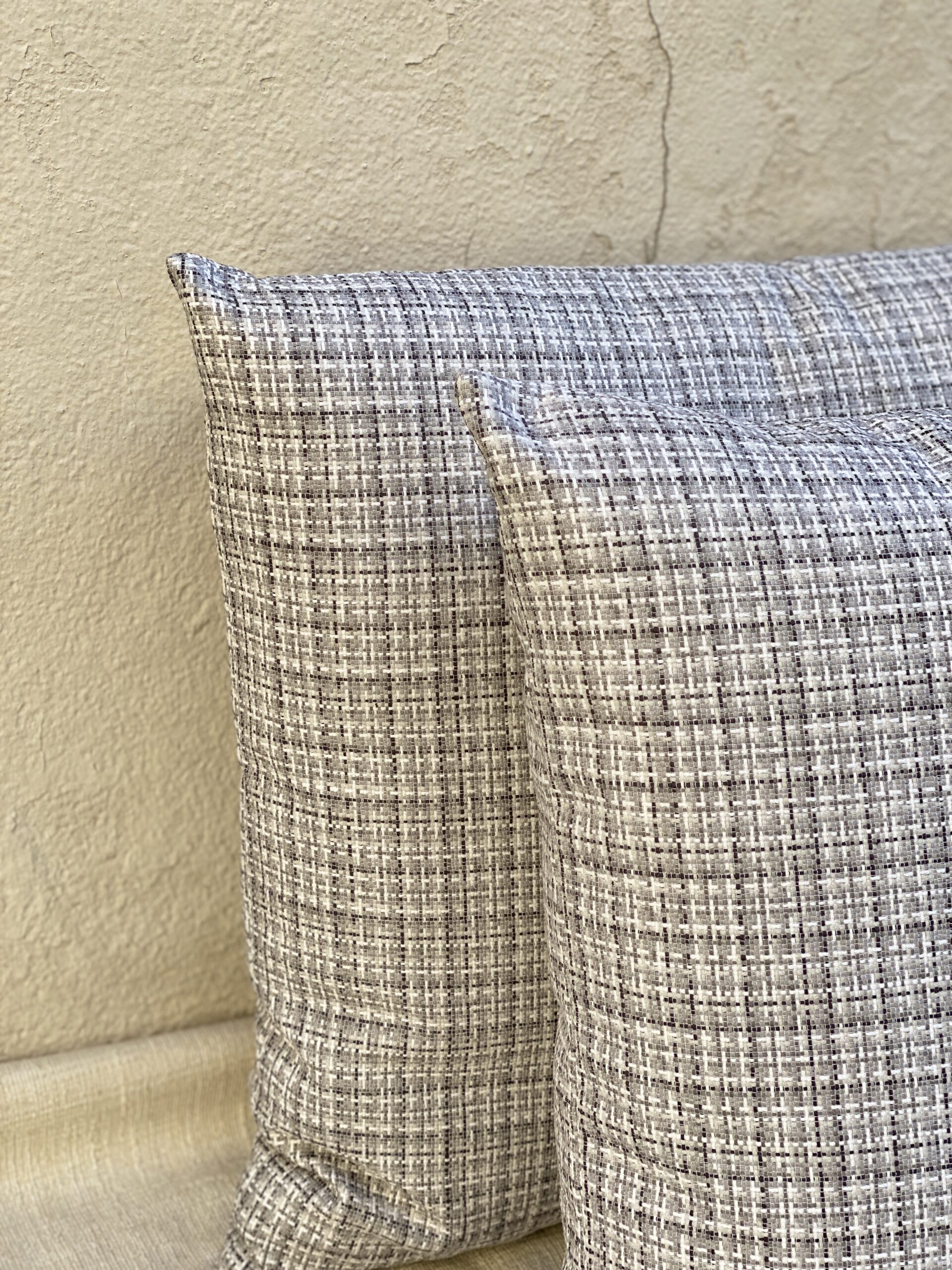 Kravet Check Pillows