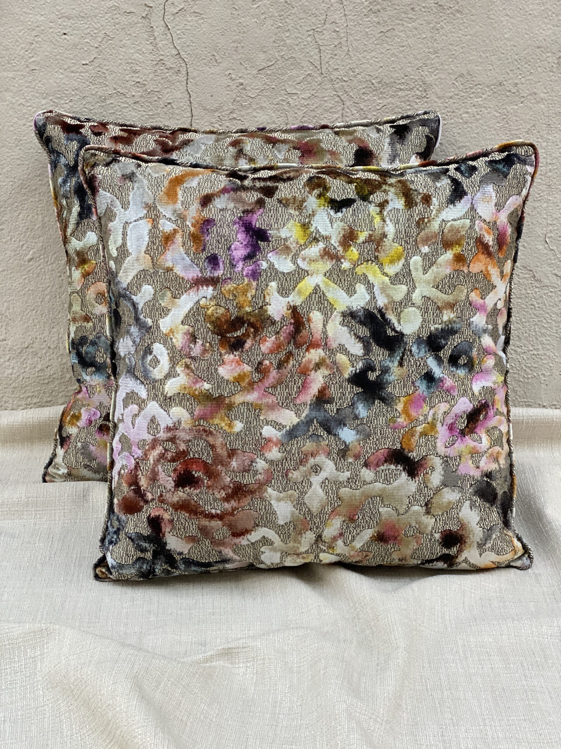 S. Harris Paradiso Velvet Pillows