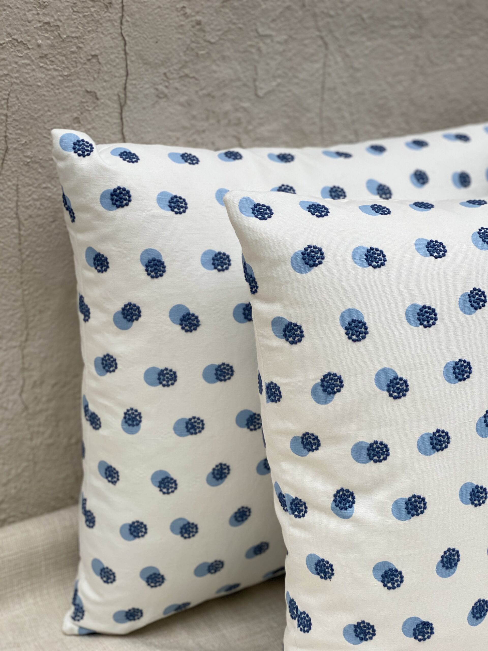 Schumacher Taylor Embroidery Pillows