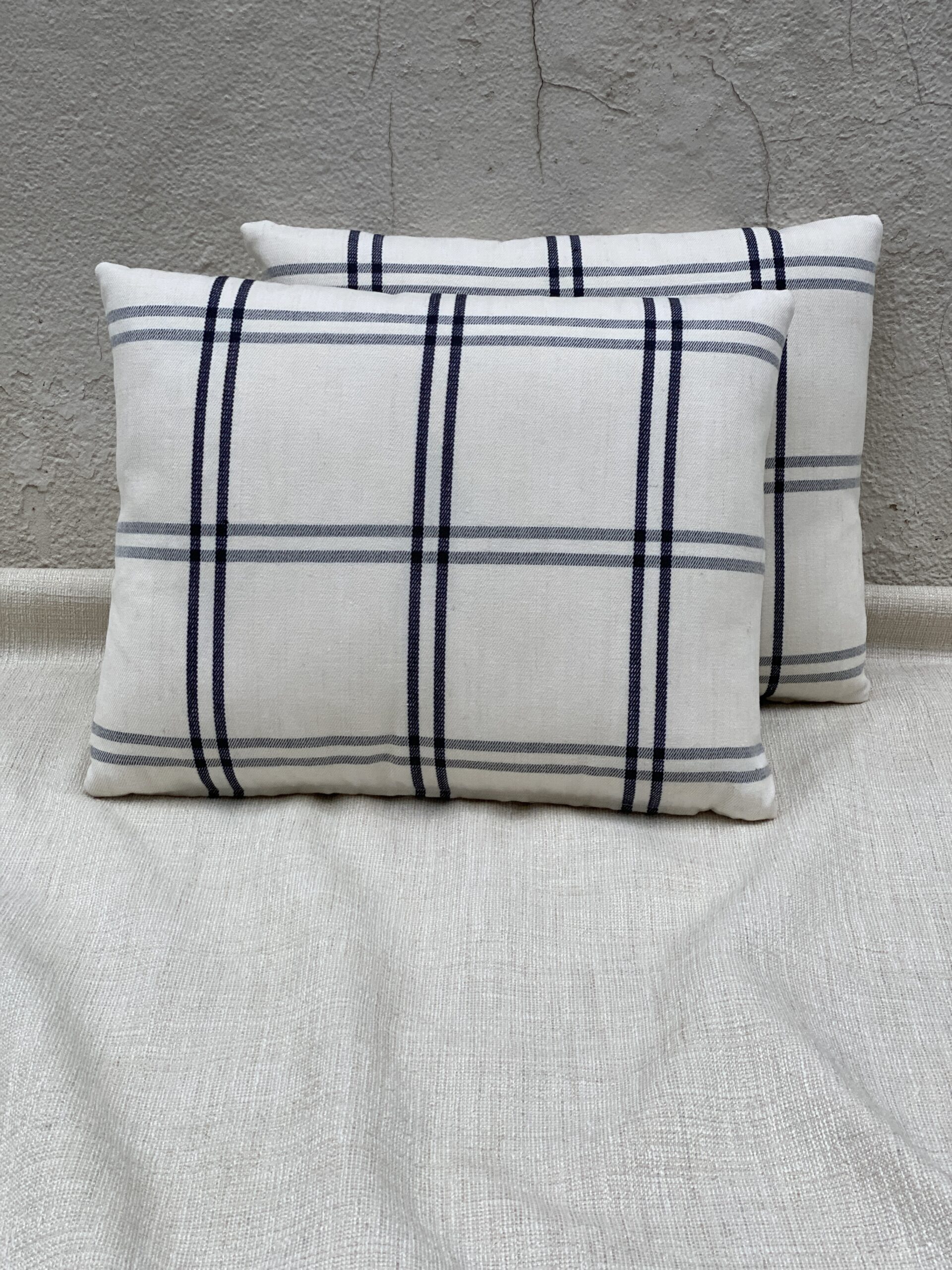 Schumacher Luberon Plaid Pillows