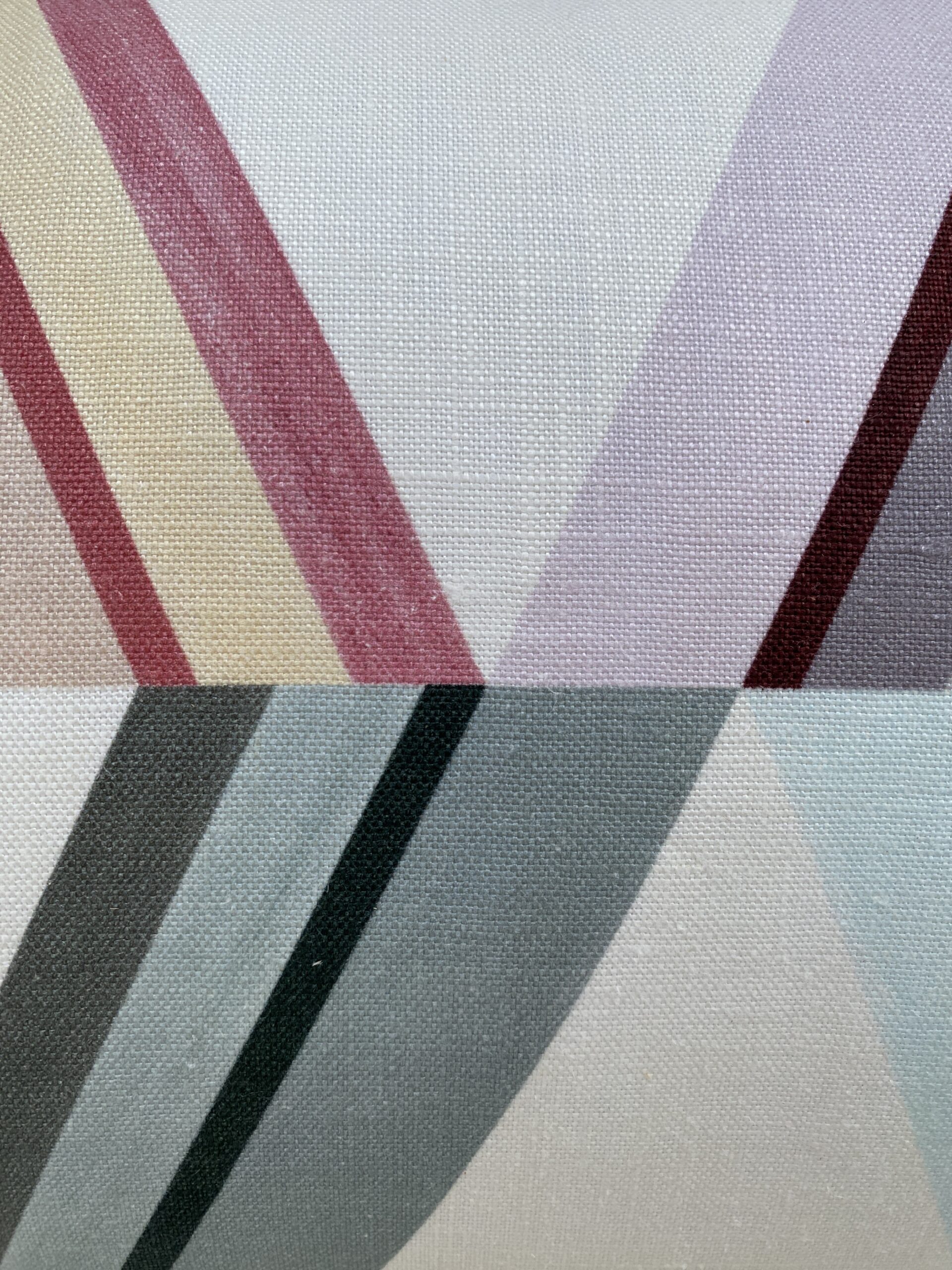 The Vale Diana Stripe Pillows Candyfloss