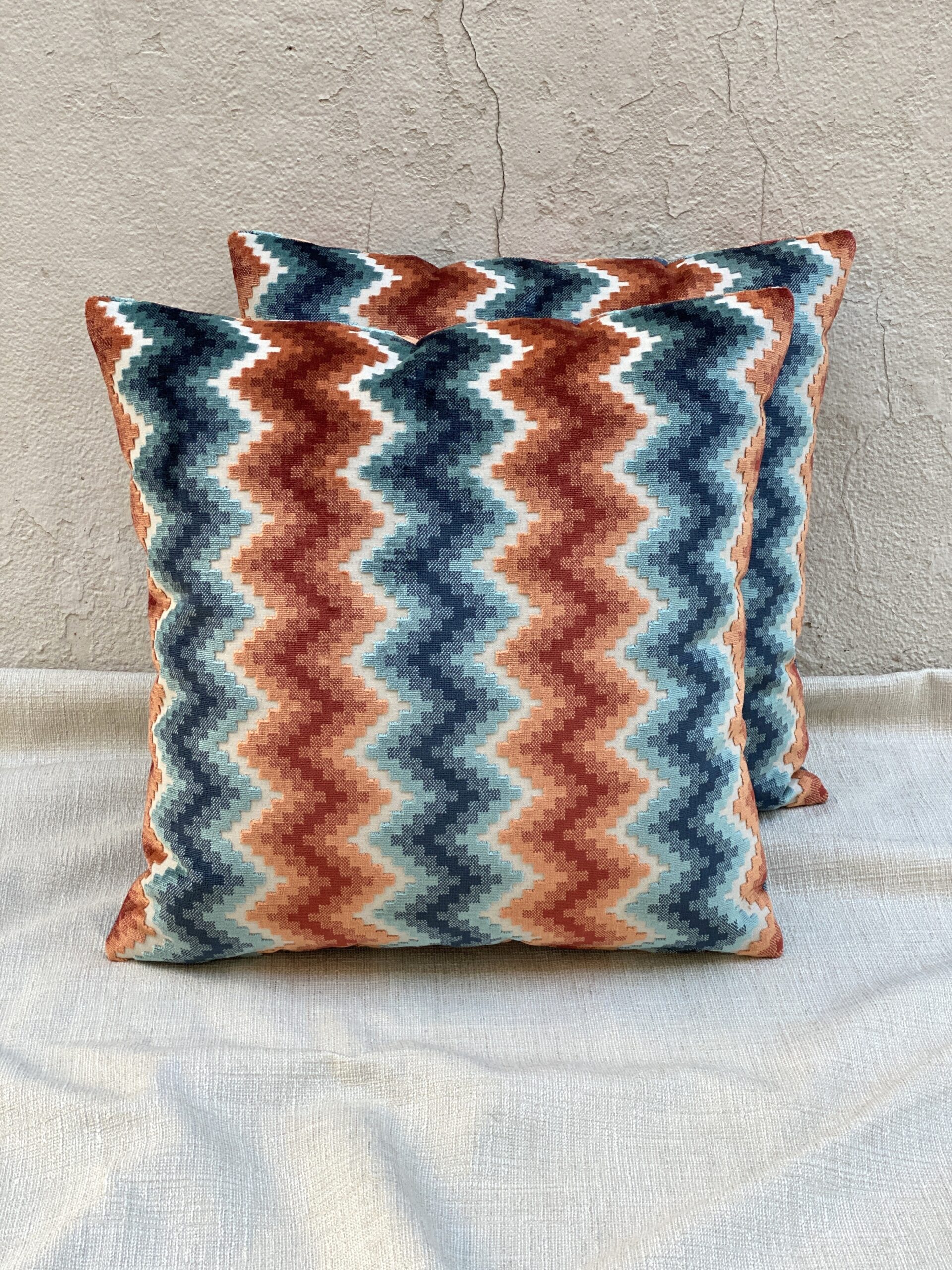 Harlequin Maseki Velvet Pillows